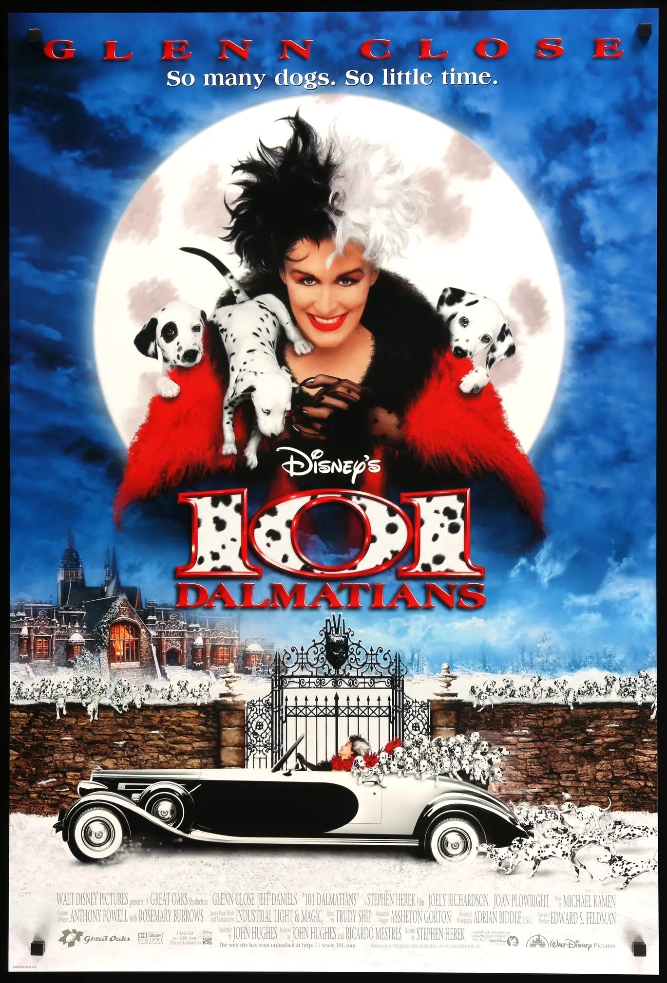 101 Dalmatians (1996) original movie poster for sale at Originalfilmart