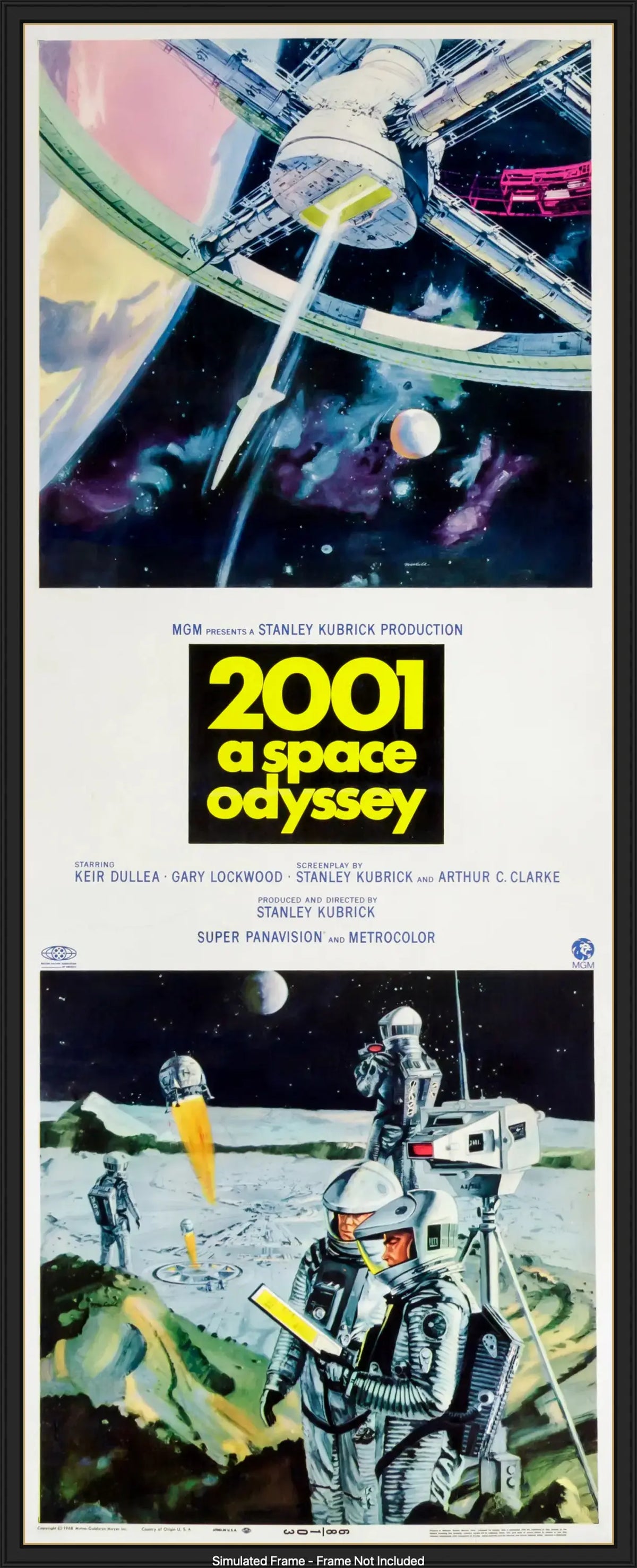 2001: A Space Odyssey (1968) original movie poster for sale at Originalfilmart