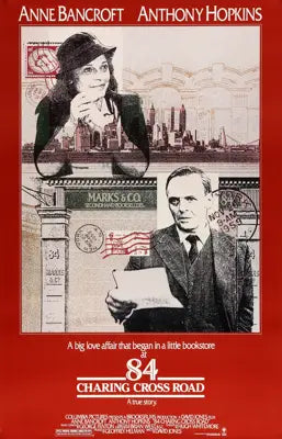 84 Charing Cross Road (1987) original movie poster for sale at Originalfilmart