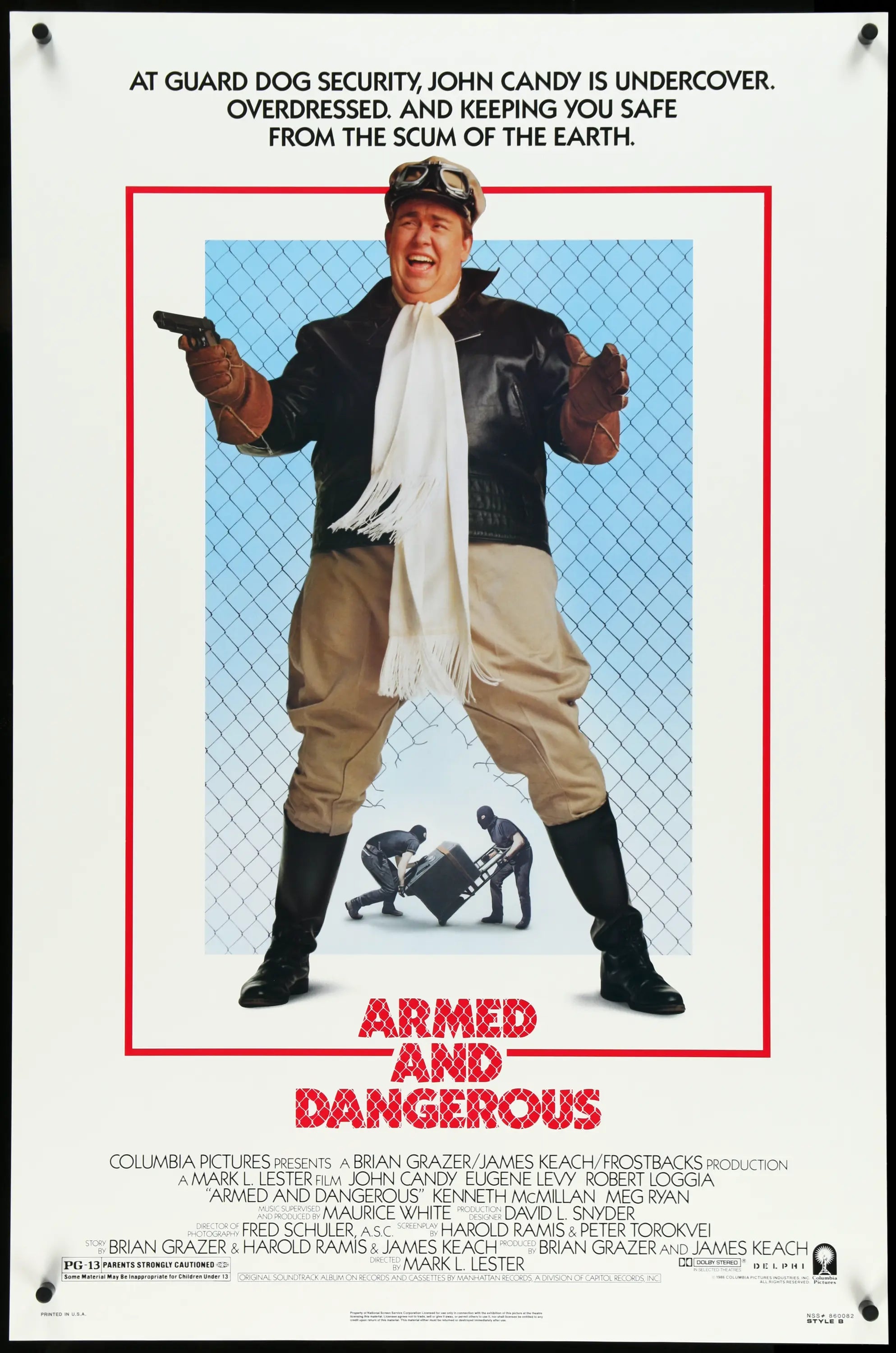 Armed and Dangerous (1986) original movie poster for sale at Originalfilmart