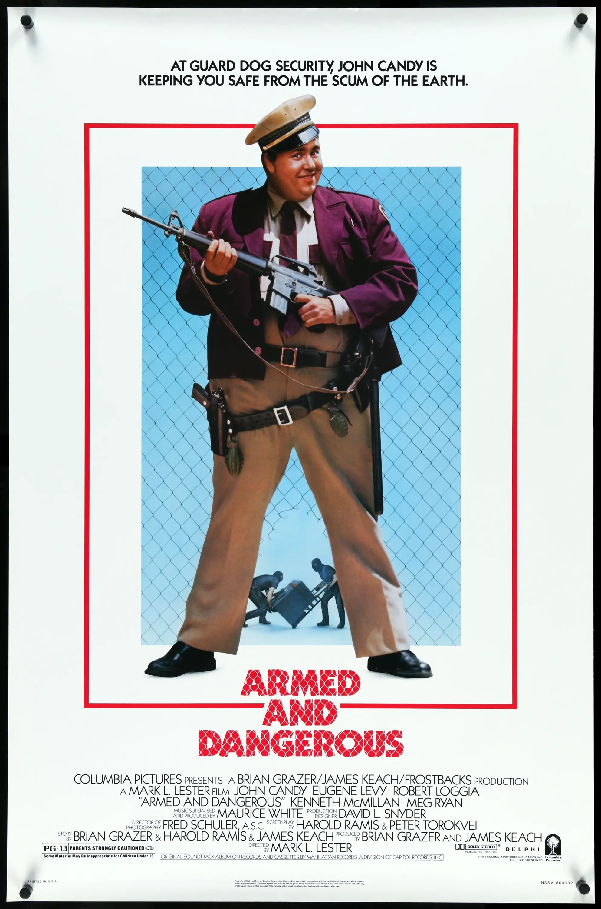 Armed and Dangerous (1986) original movie poster for sale at Originalfilmart