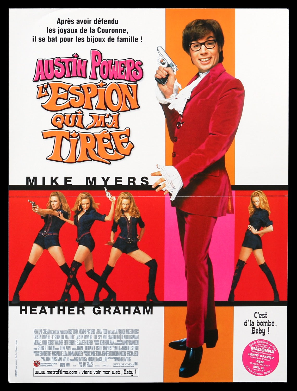 Austin Powers: The Spy Who Shagged Me (1999) original movie poster for sale at Originalfilmart