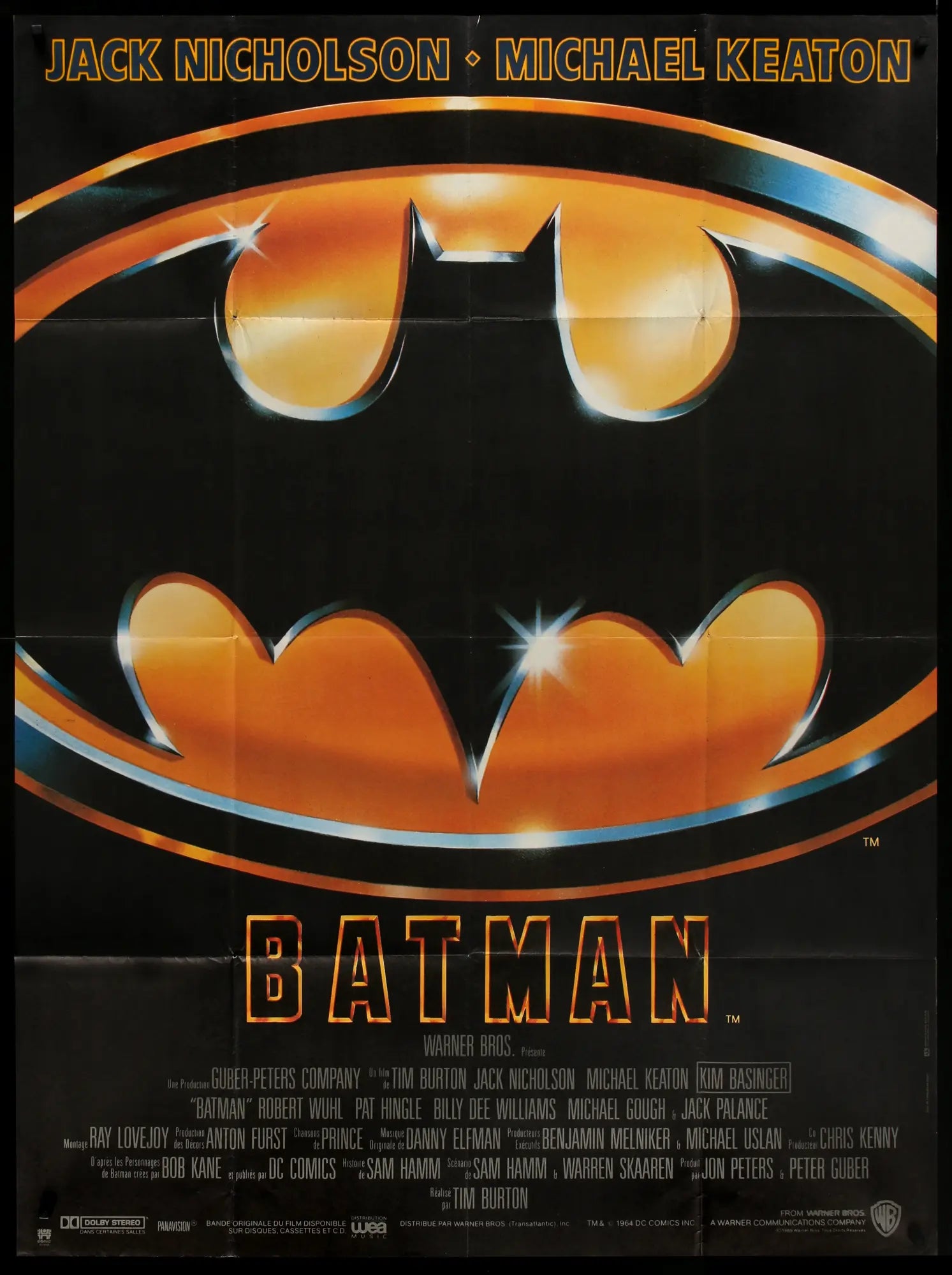 Batman (1989) original movie poster for sale at Originalfilmart