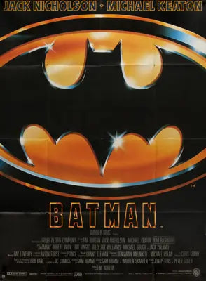 Batman (1989) original movie poster for sale at Originalfilmart