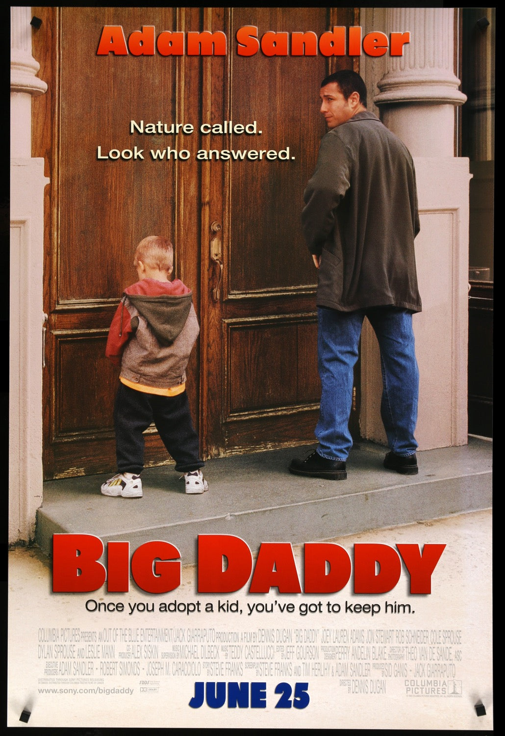 Big Daddy (1999) original movie poster for sale at Originalfilmart