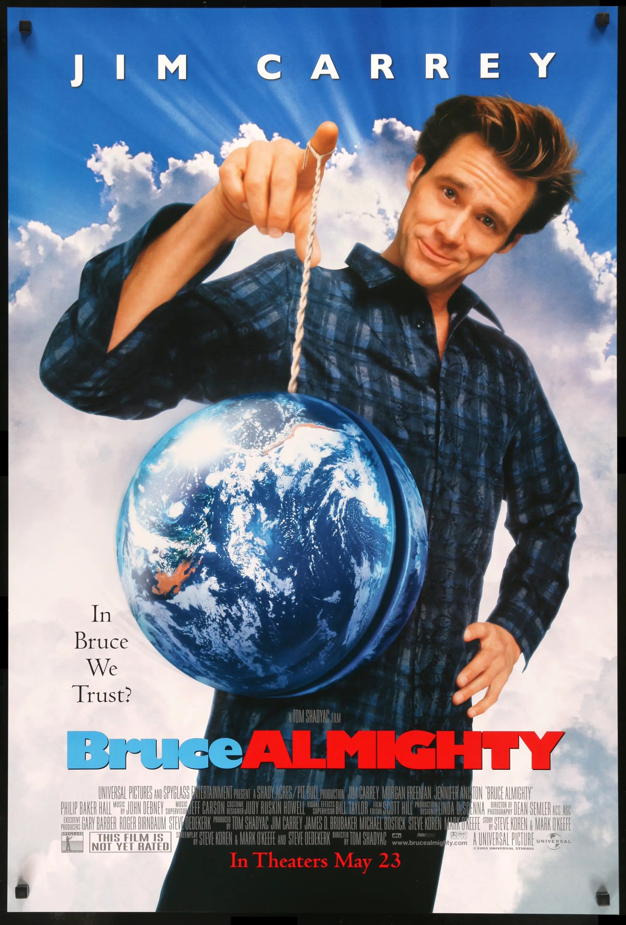 Bruce Almighty (2003) original movie poster for sale at Originalfilmart