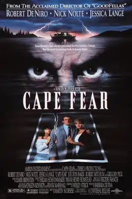 Cape Fear (1991) original movie poster for sale at Originalfilmart
