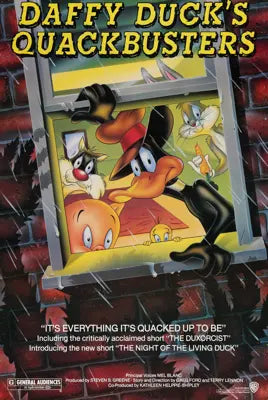 Daffy Duck's Quackbusters (1988) original movie poster for sale at Originalfilmart