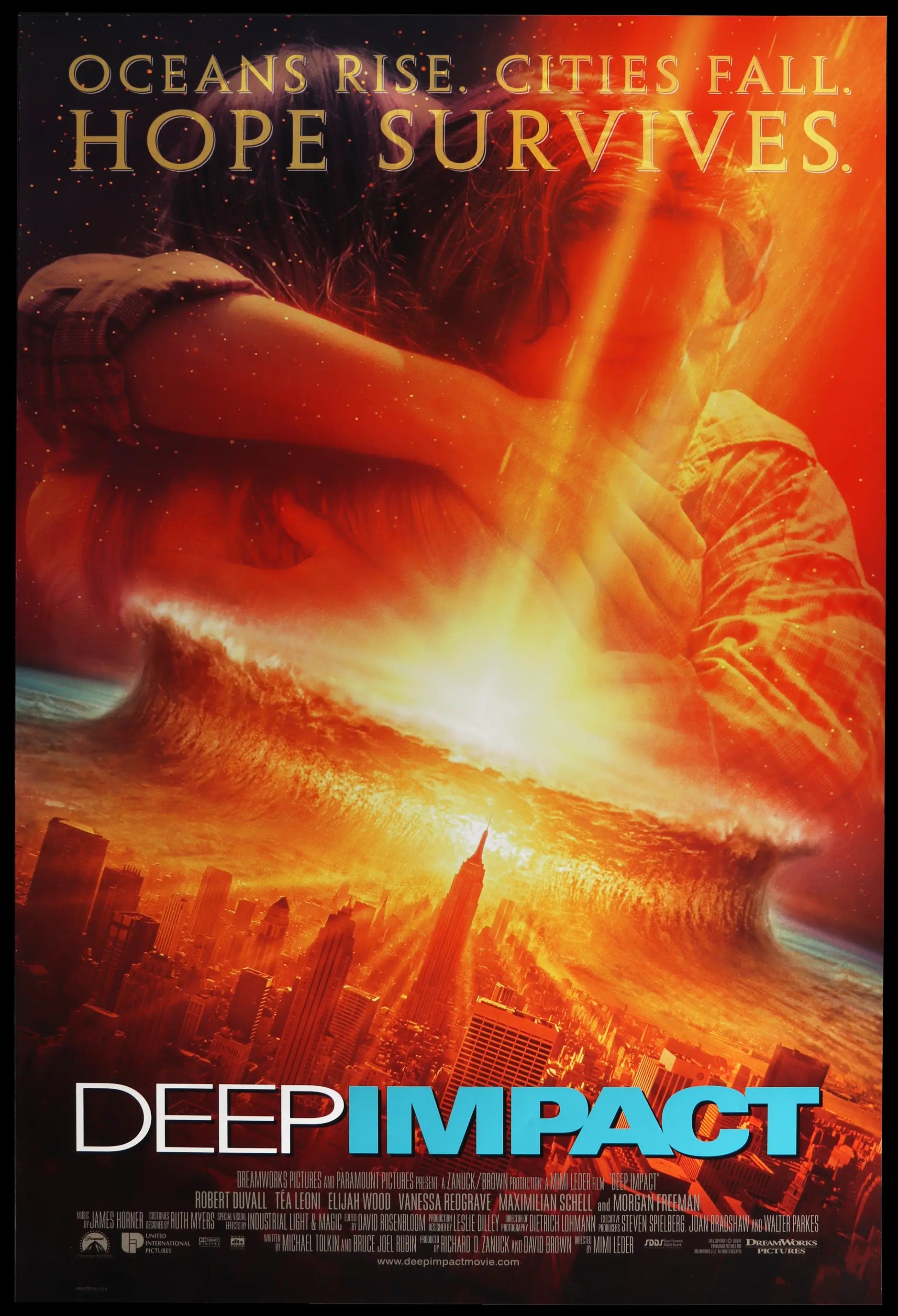 Deep Impact (1998) original movie poster for sale at Originalfilmart