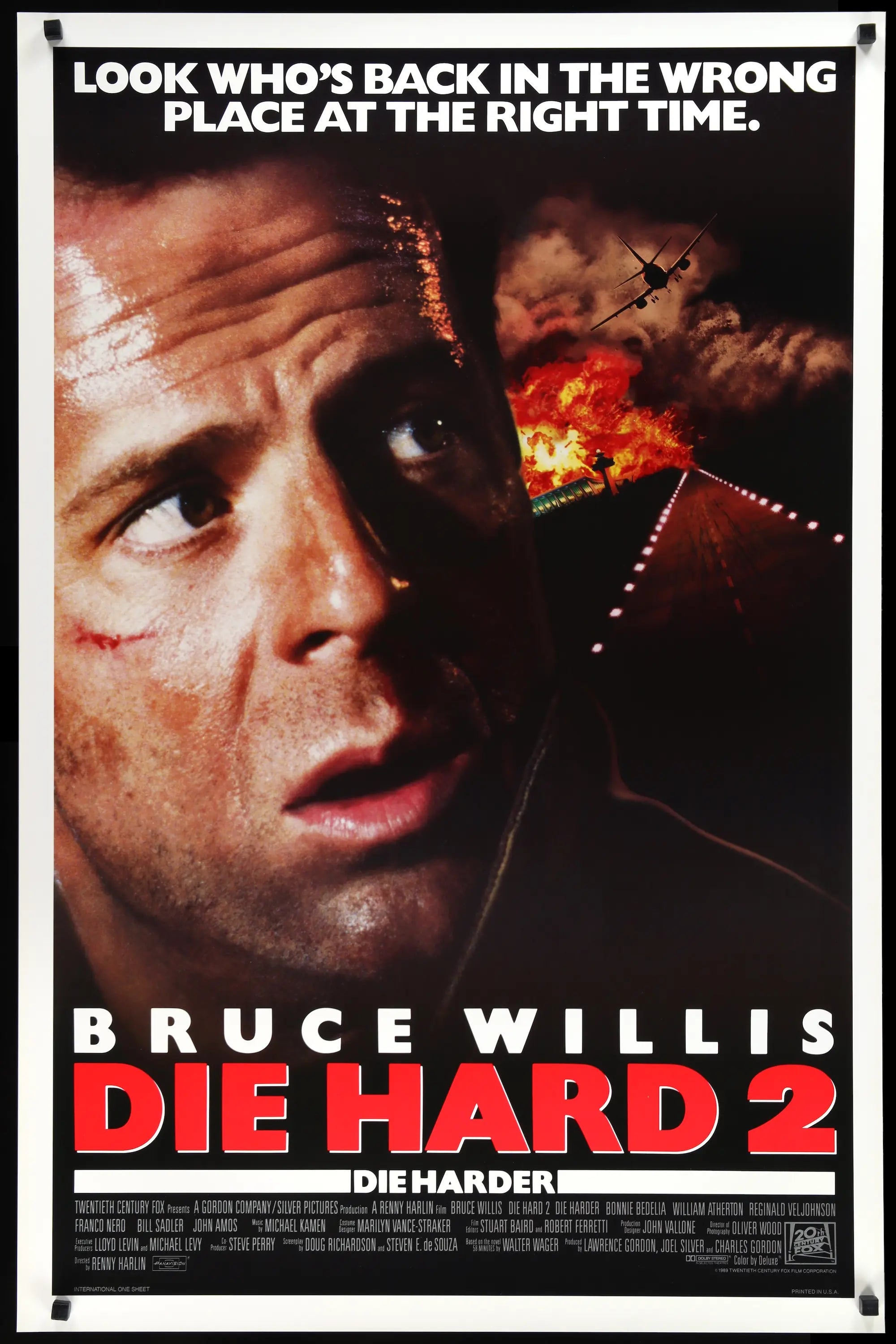 Die Hard 2 (1990) original movie poster for sale at Originalfilmart