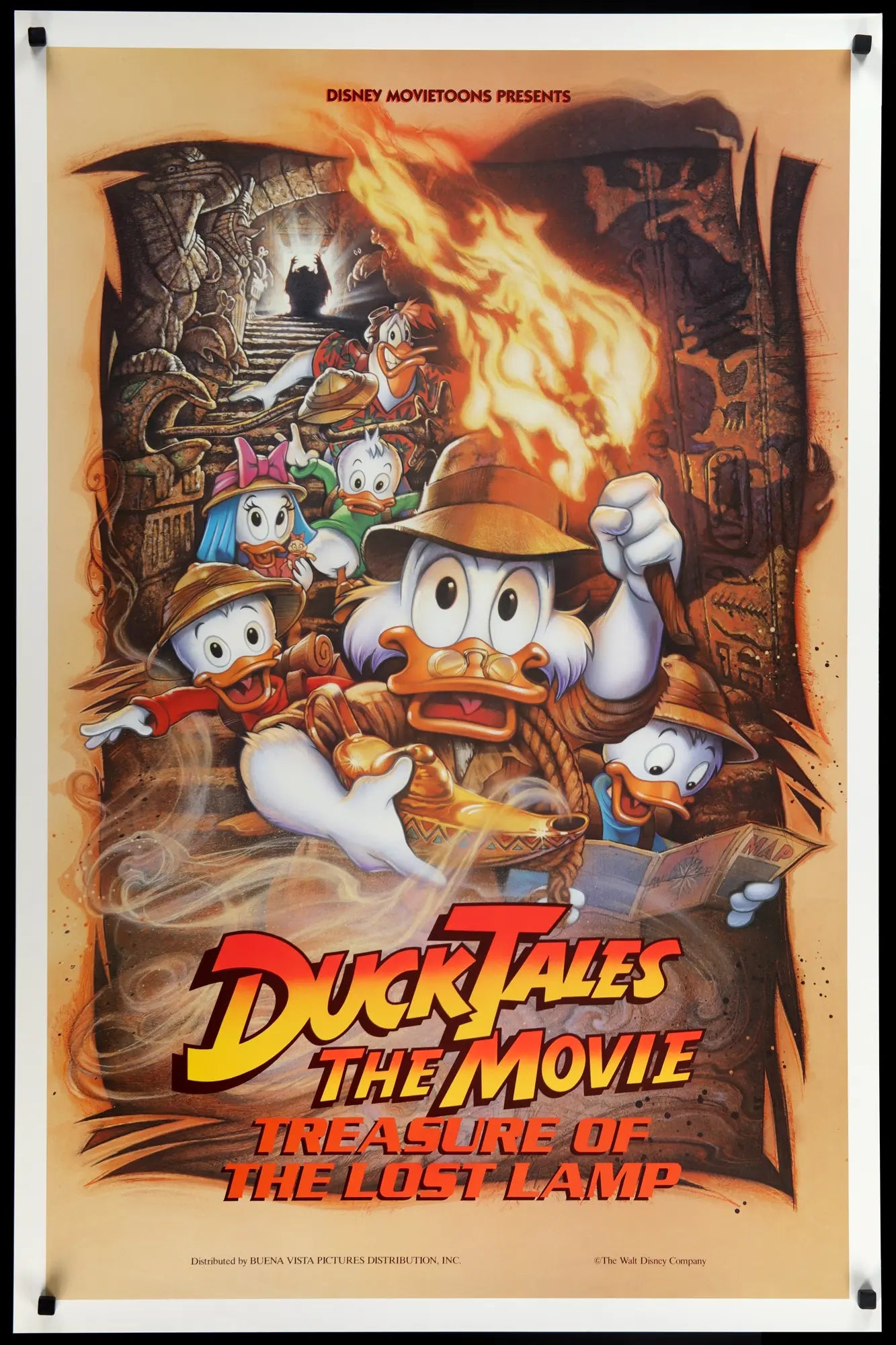 DuckTales the Movie - Treasure of the Lost Lamp (1990) original movie poster for sale at Originalfilmart