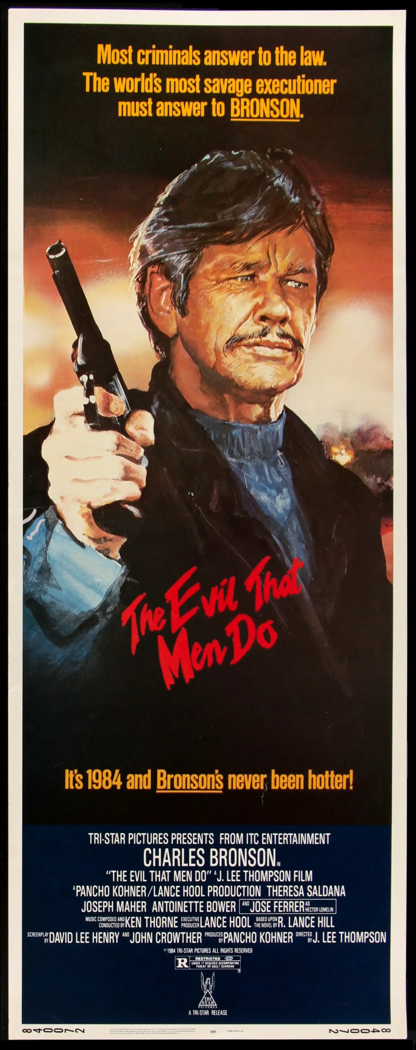 Evil That Men Do (1984) original movie poster for sale at Originalfilmart