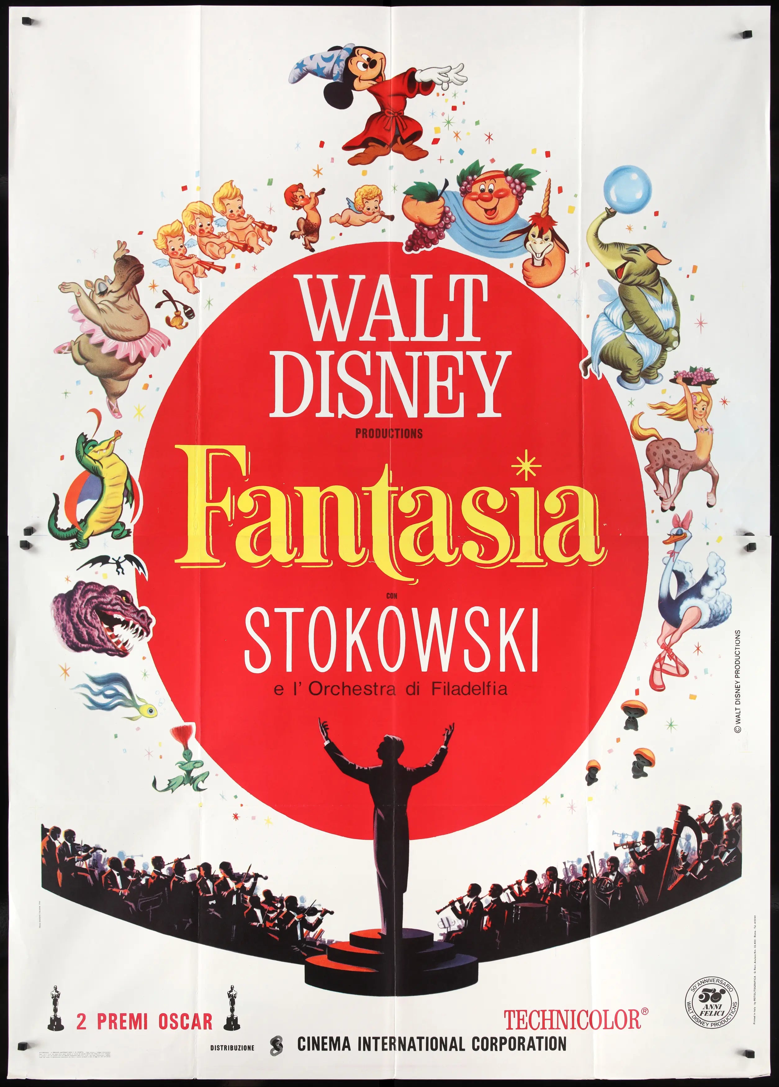 Fantasia (1940) original movie poster for sale at Originalfilmart