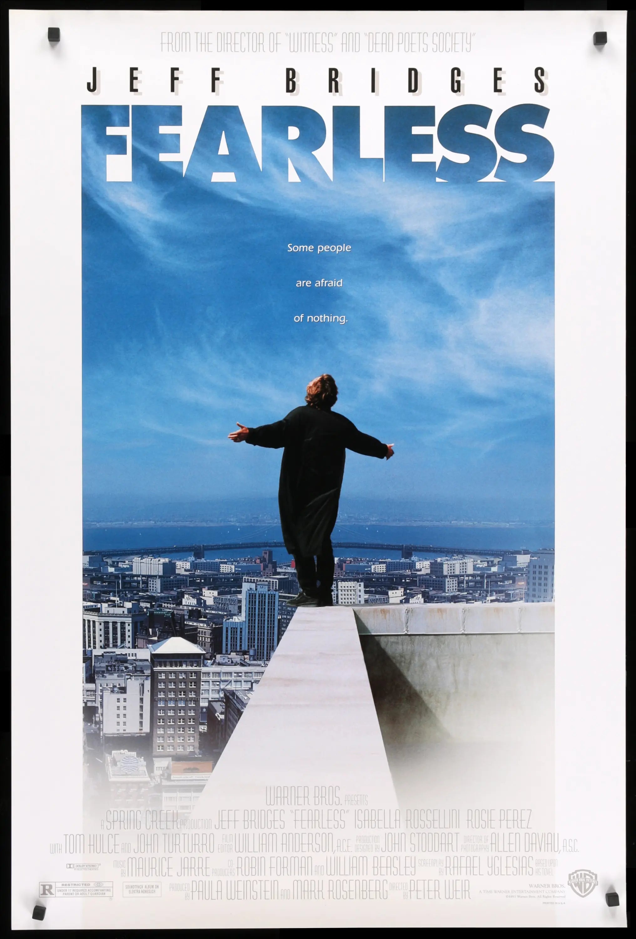 Fearless (1993) original movie poster for sale at Originalfilmart