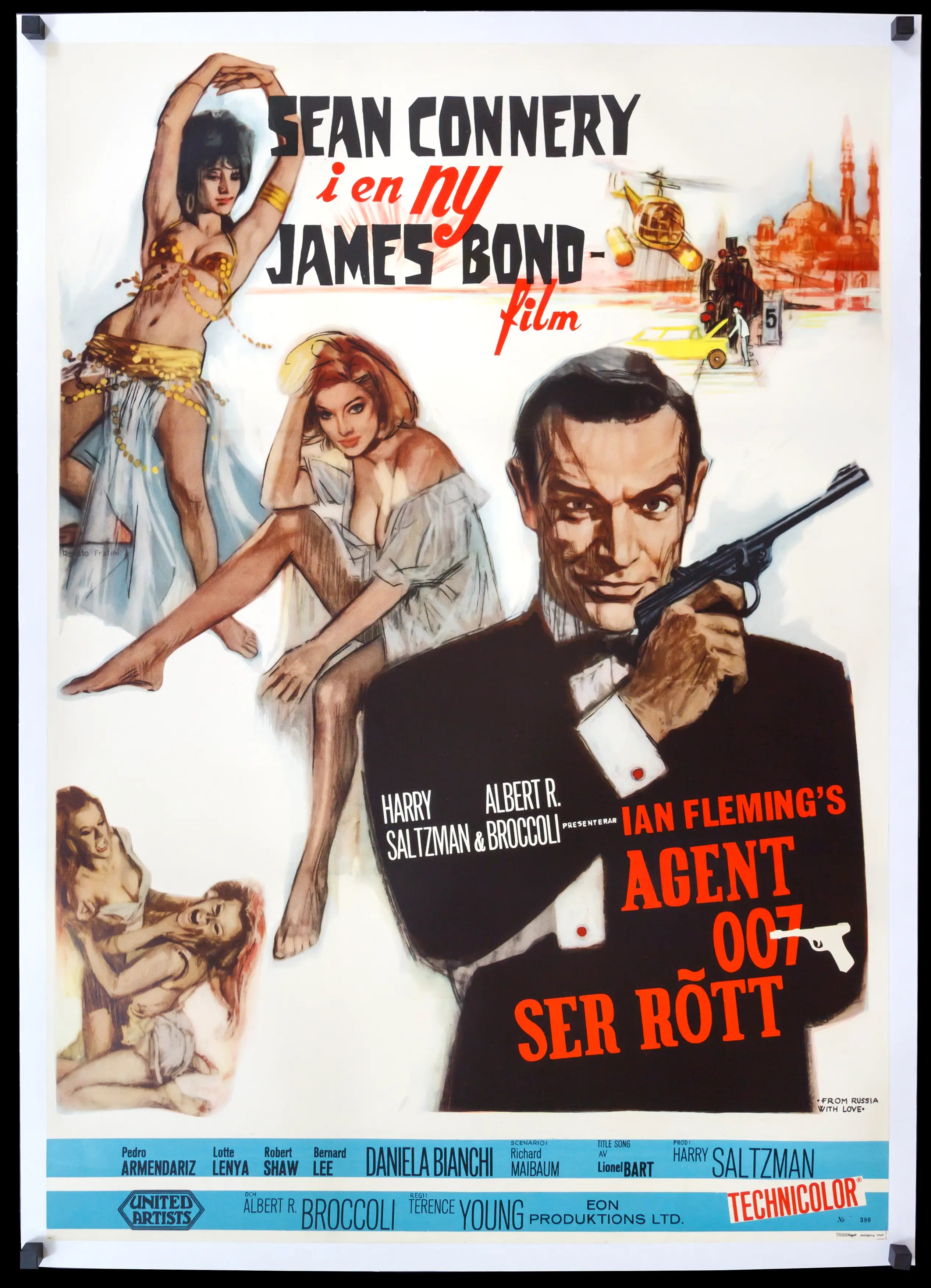 From Russia with Love (1963) original movie poster for sale at Originalfilmart