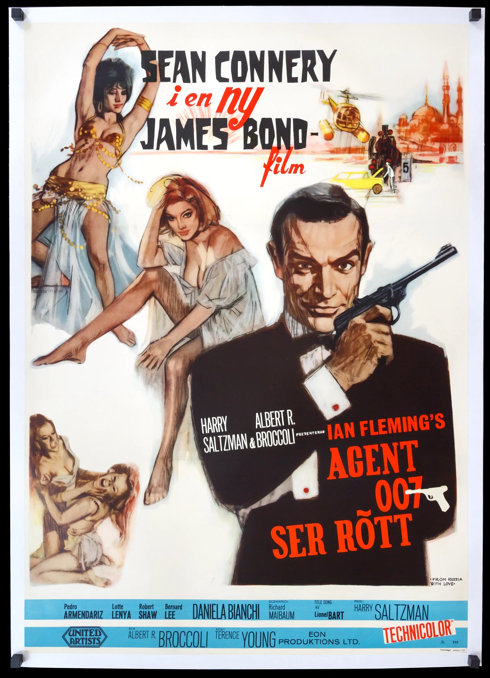 From Russia with Love (1963) original movie poster for sale at Originalfilmart