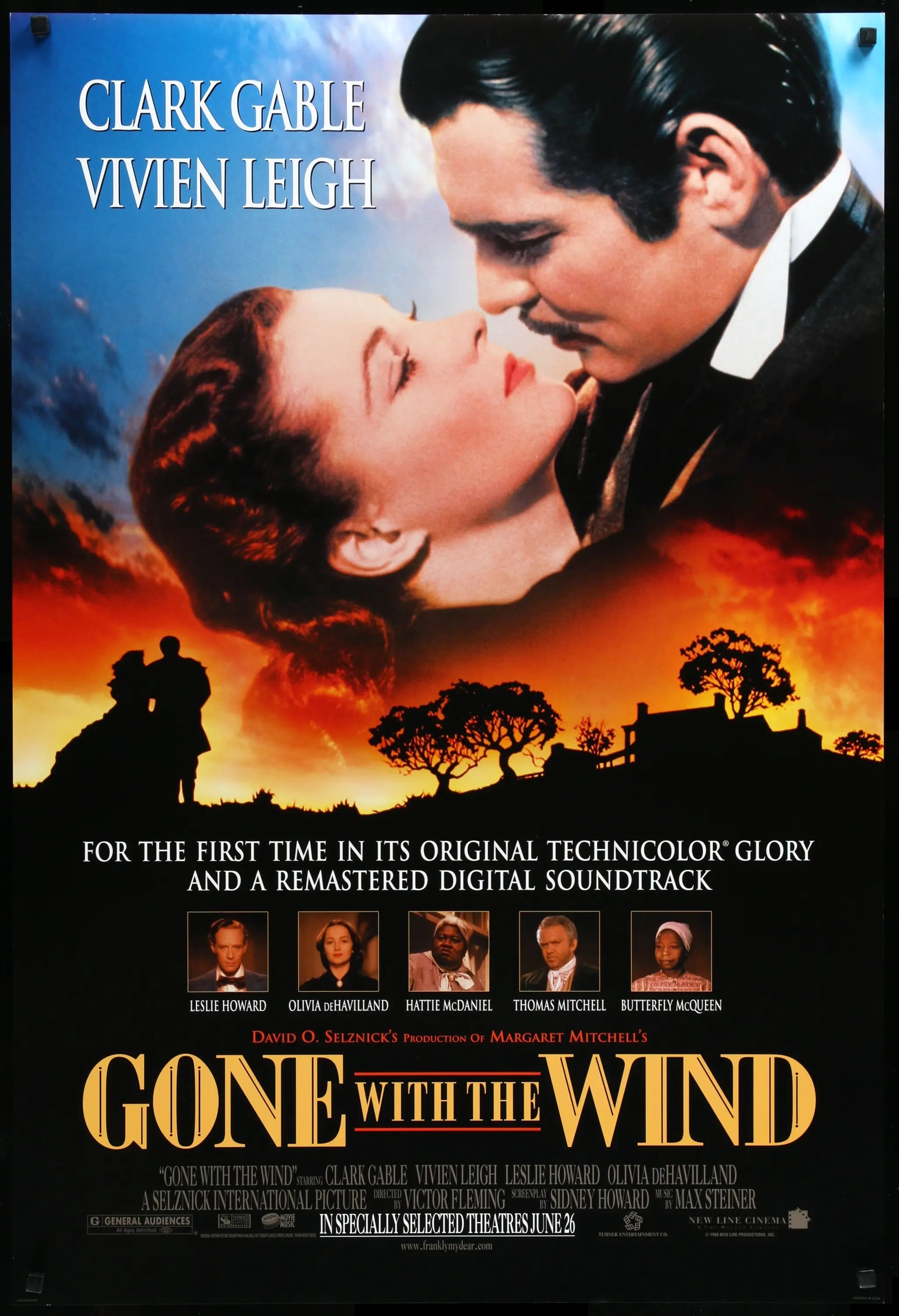 Gone with the Wind (1939) original movie poster for sale at Originalfilmart