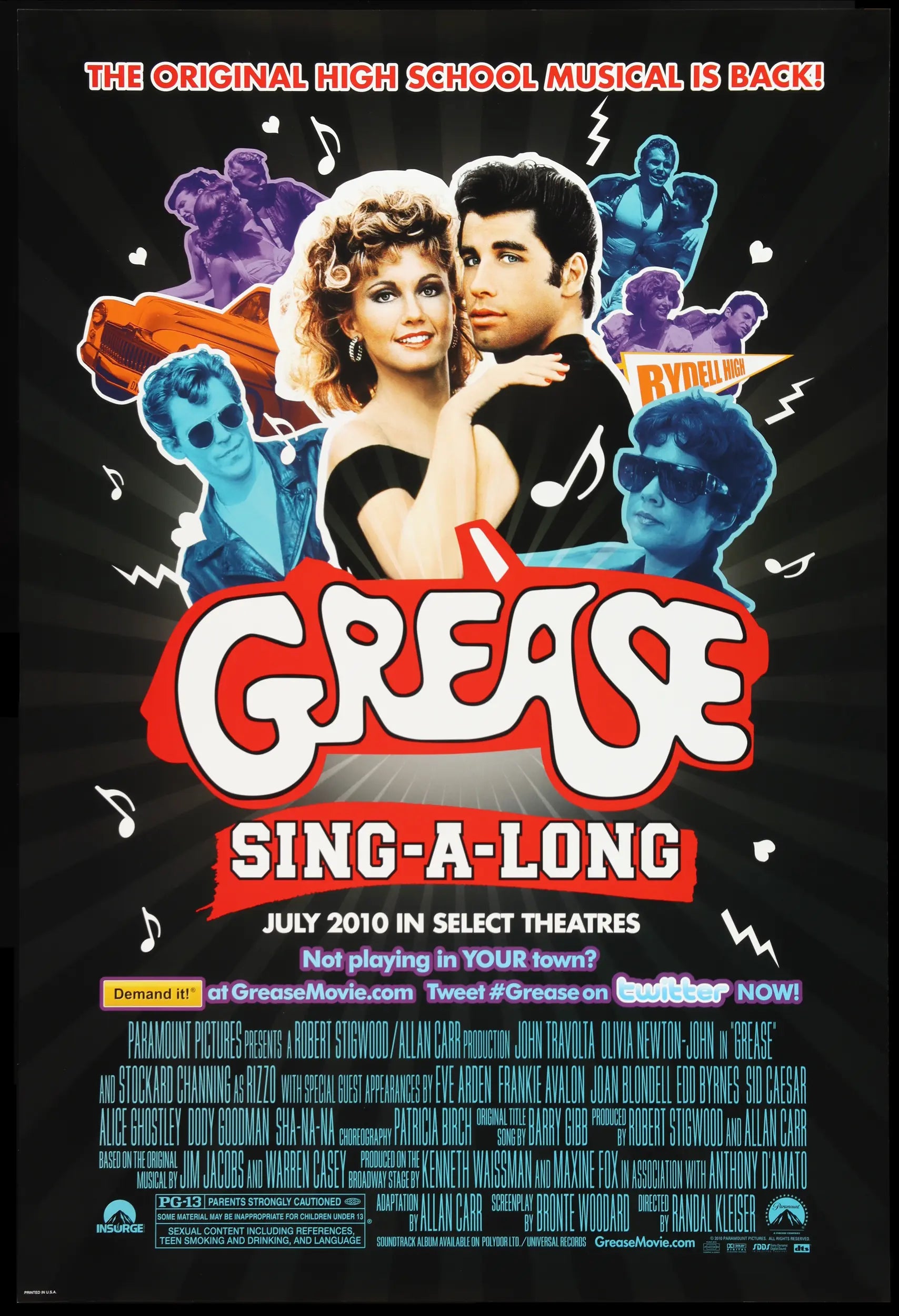 Grease (1978) original movie poster for sale at Originalfilmart