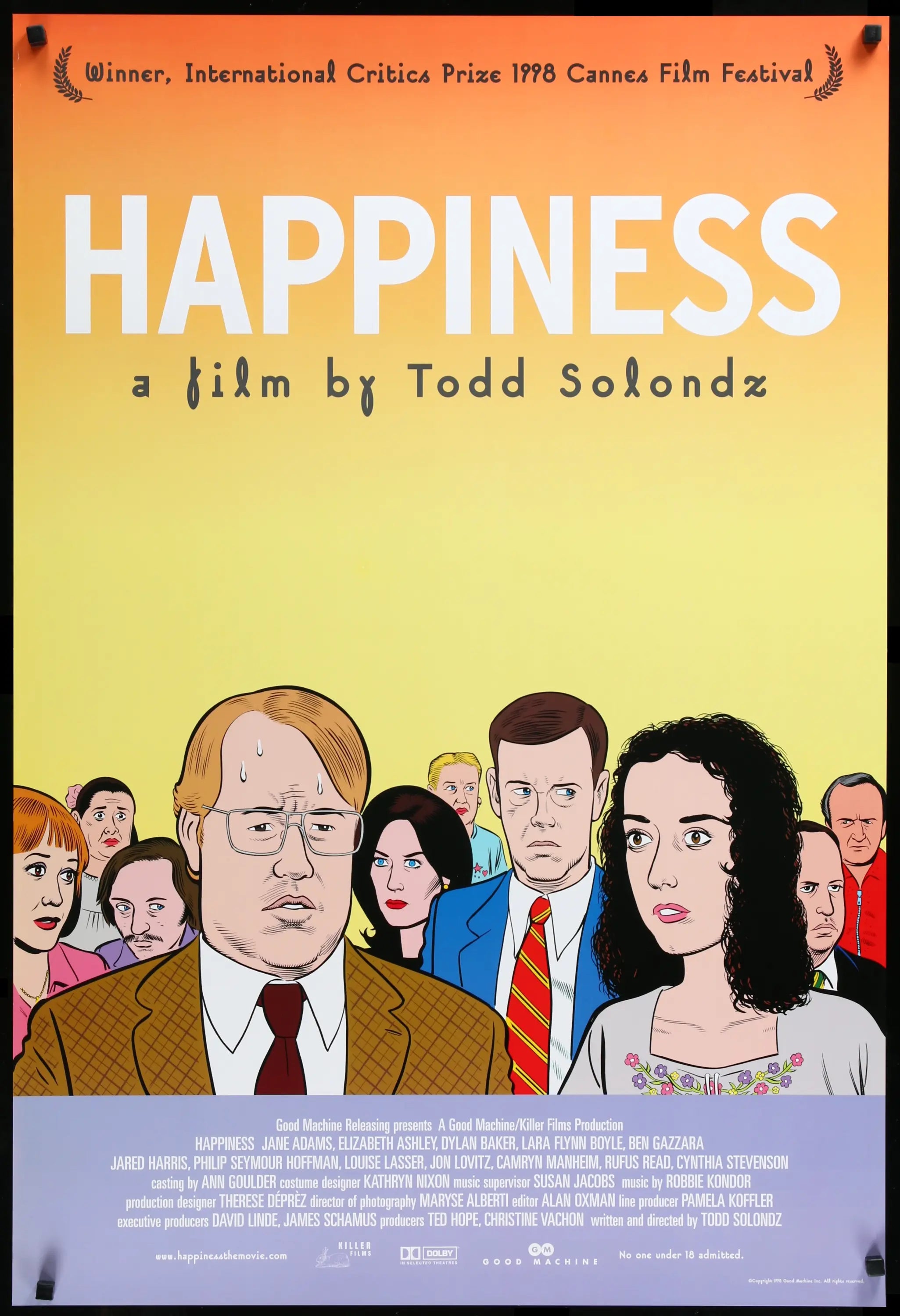 Happiness (1998) original movie poster for sale at Originalfilmart