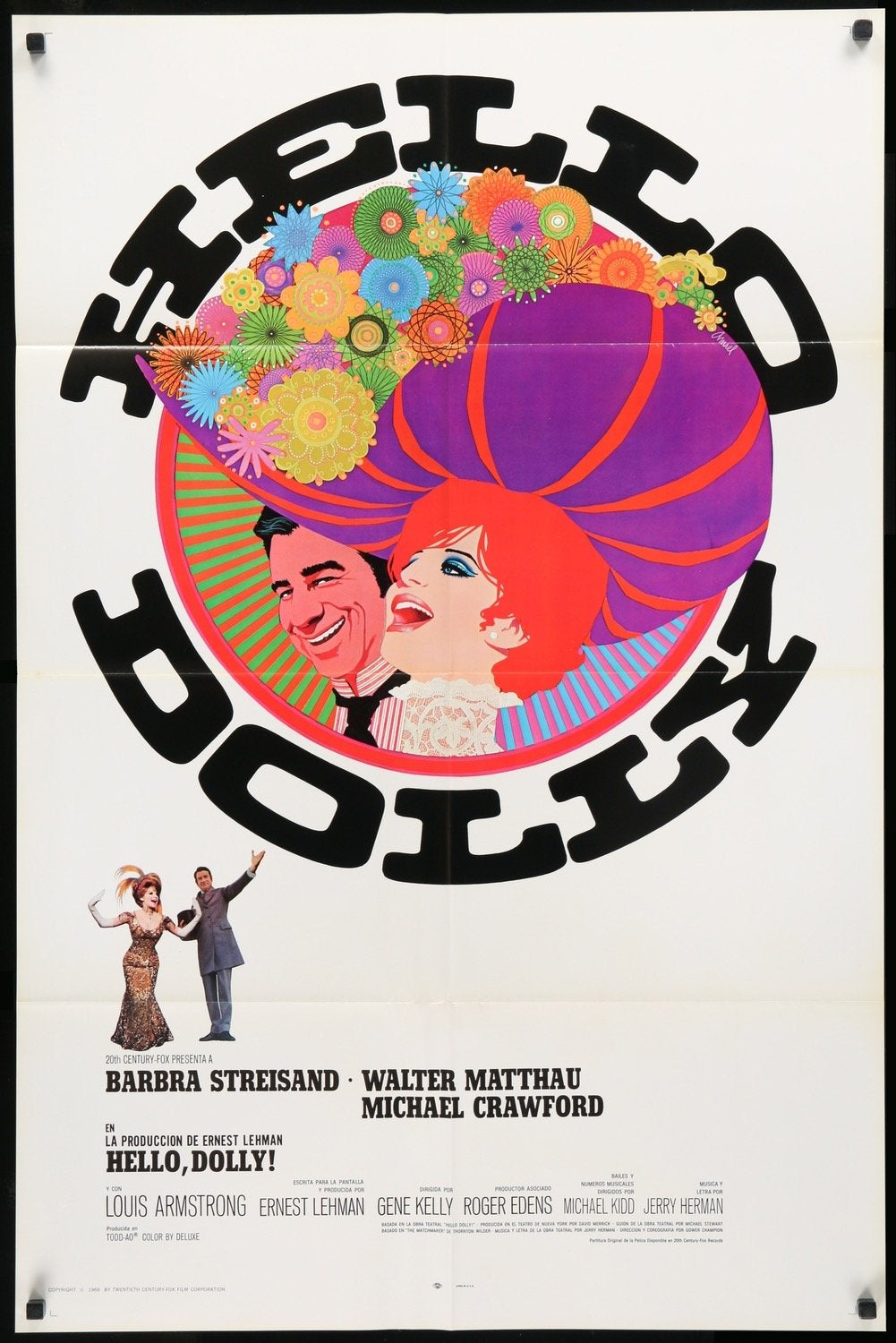 Hello, Dolly! (1969) original movie poster for sale at Originalfilmart