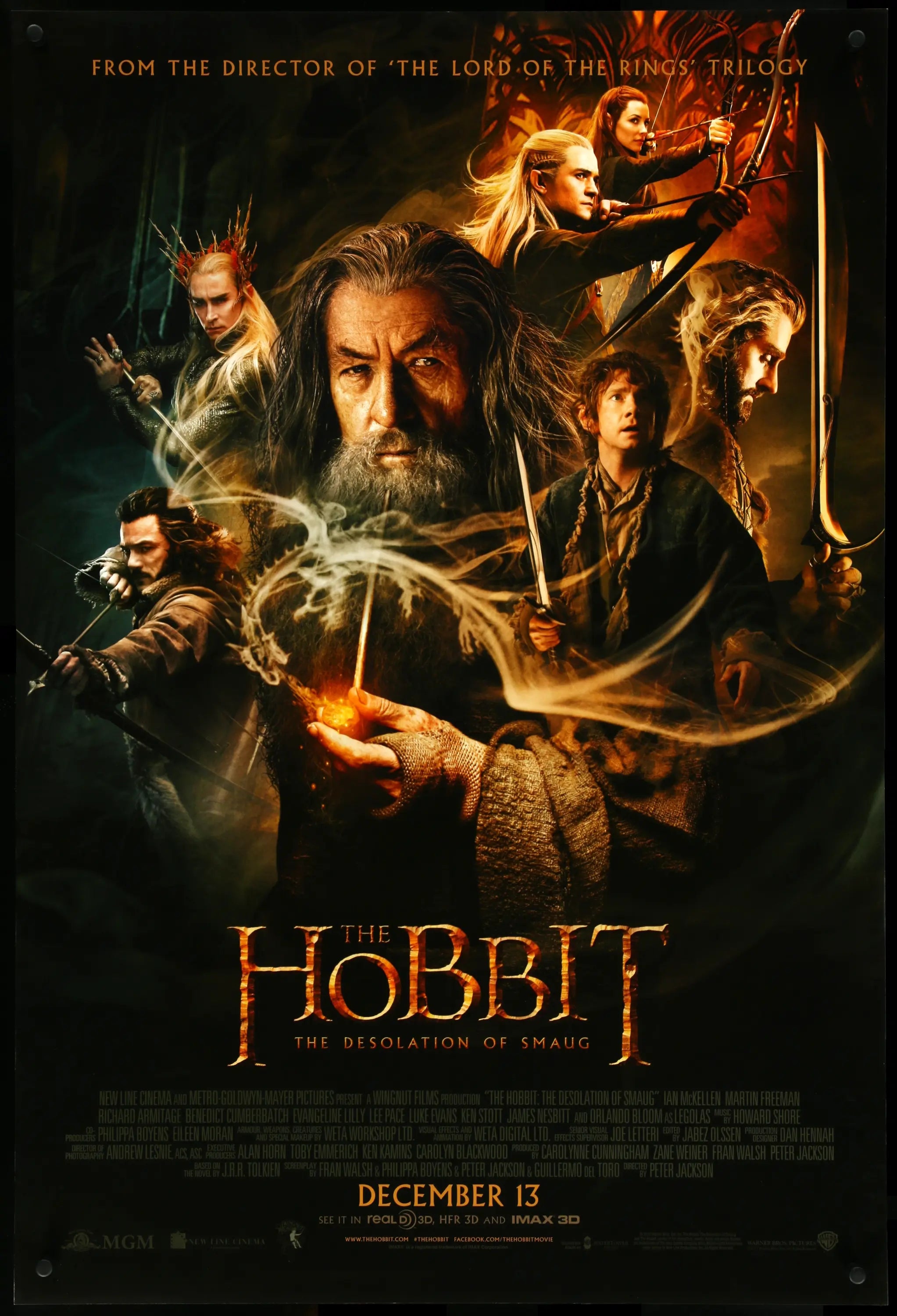 Hobbit - The Desolation of Smaug (2013) original movie poster for sale at Originalfilmart