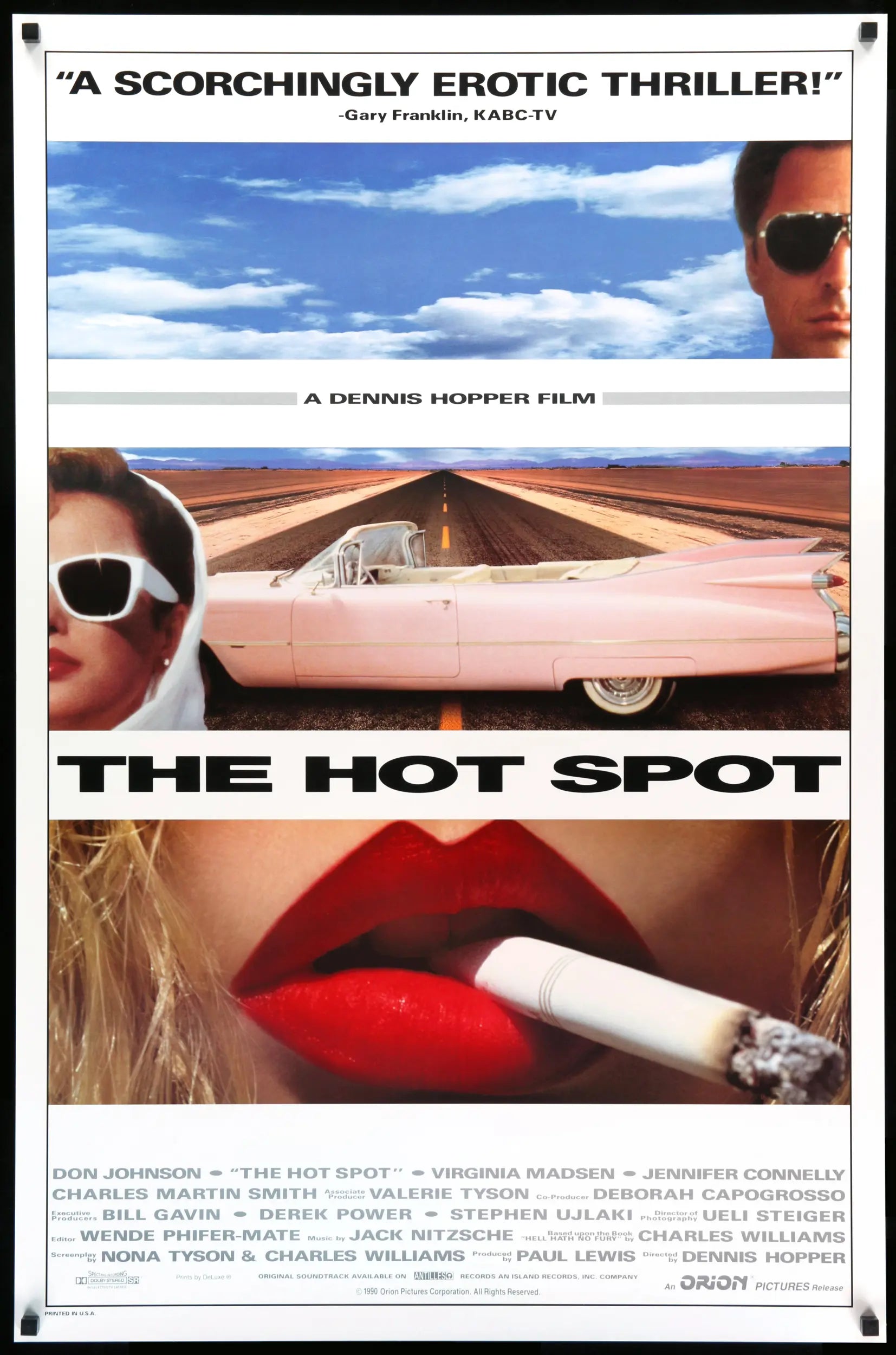 Hot Spot (1990) original movie poster for sale at Originalfilmart