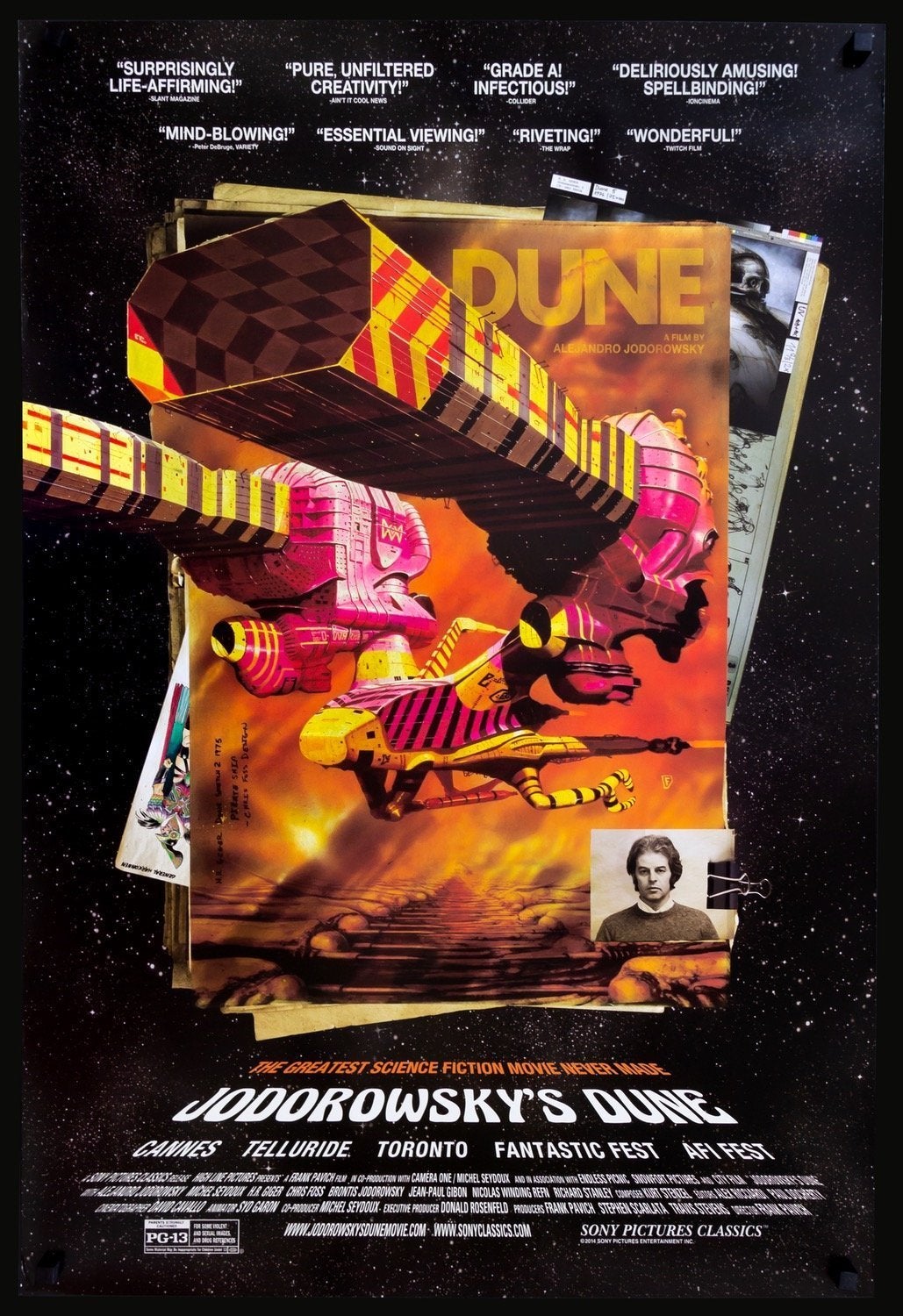Jodorowsky's Dune (2013) original movie poster for sale at Originalfilmart