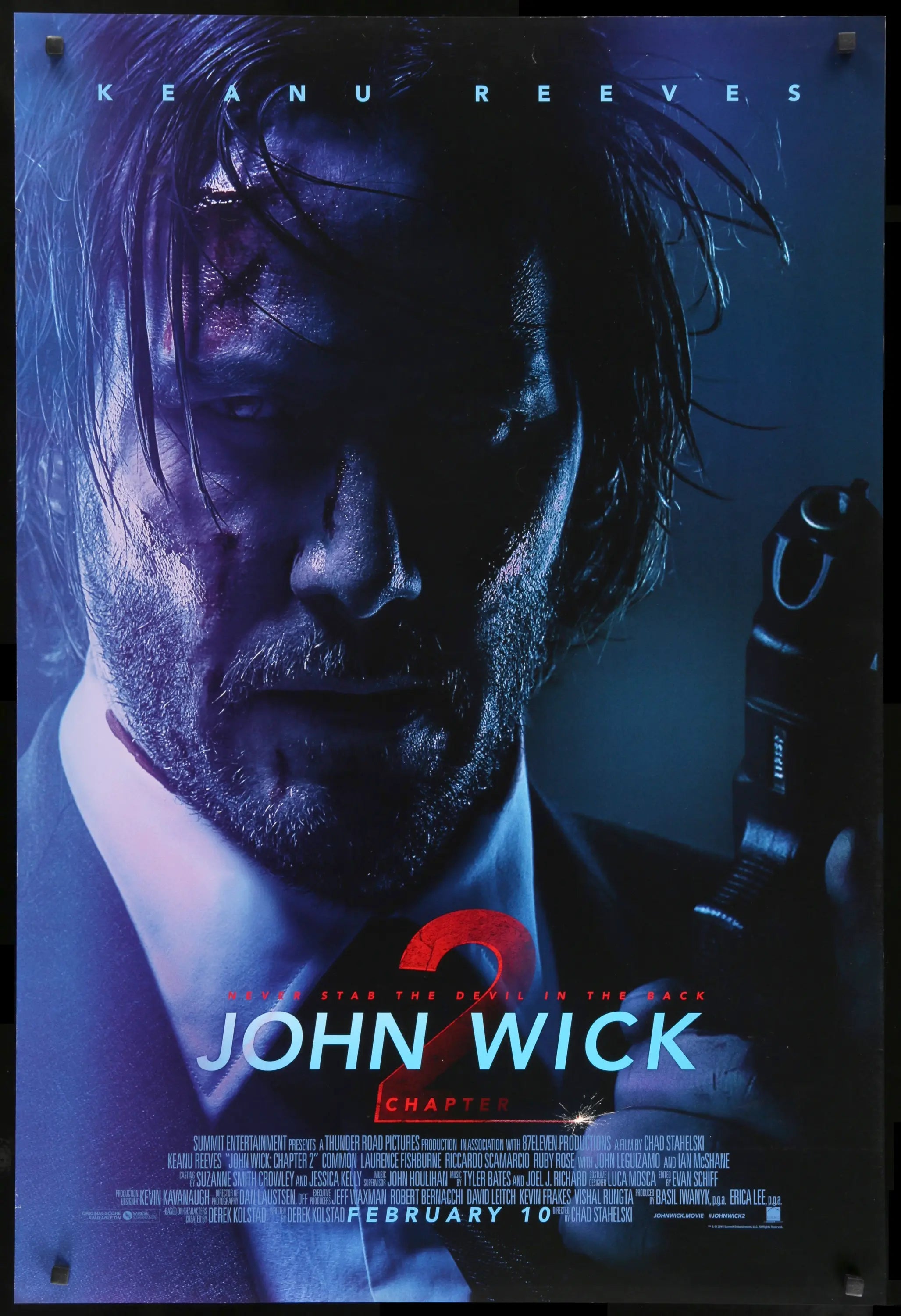 John Wick - Chapter 2 (2017) original movie poster for sale at Originalfilmart