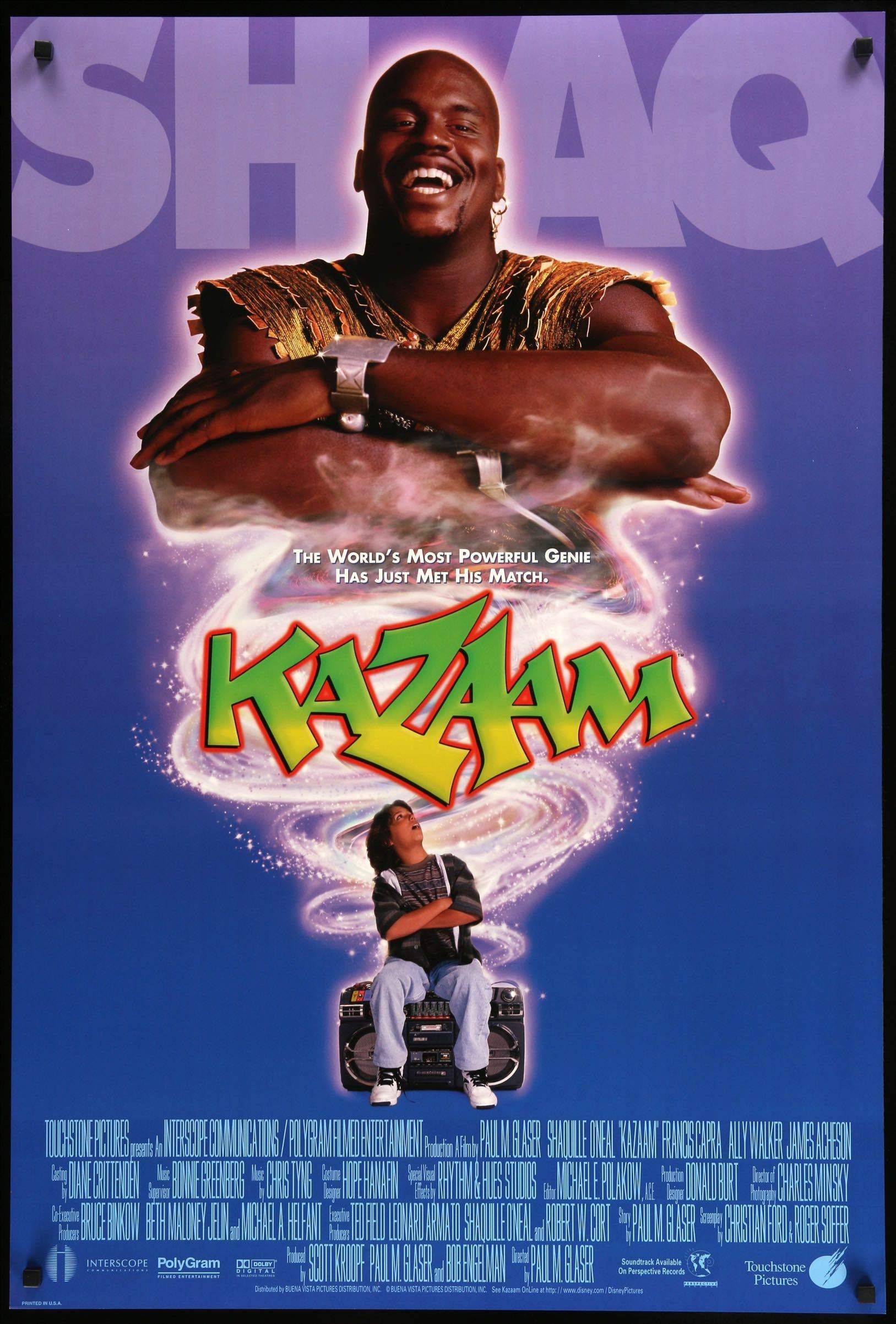 Kazaam (1996) original movie poster for sale at Originalfilmart