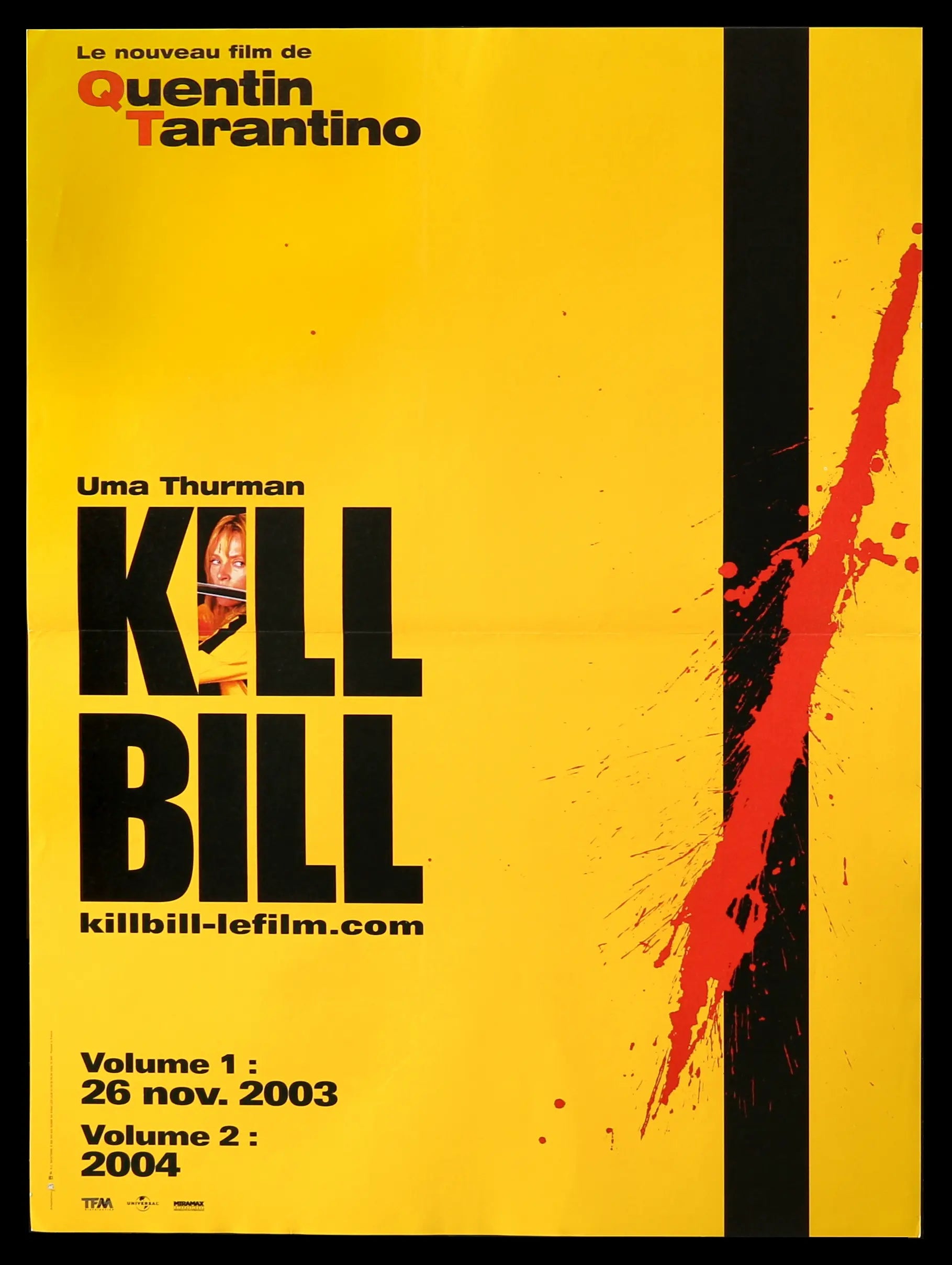 Kill Bill: Vol. 1 (2003) original movie poster for sale at Originalfilmart