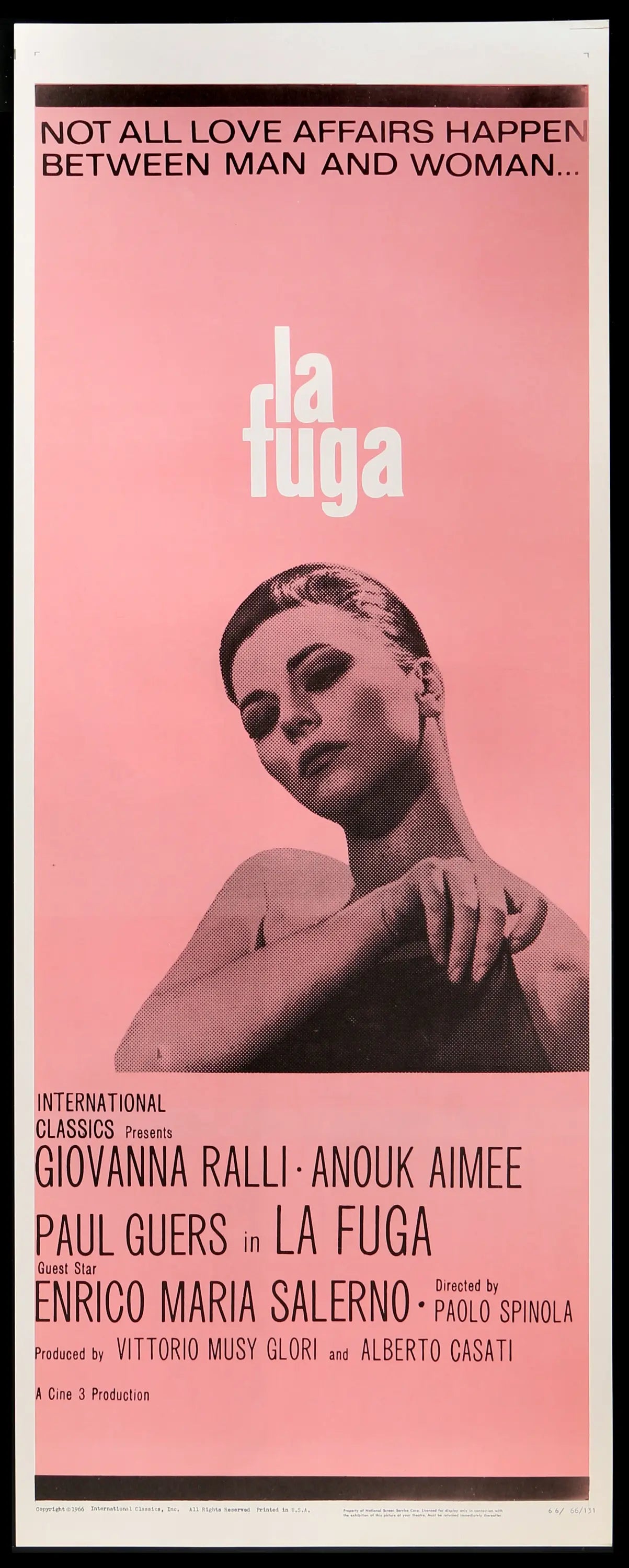 La Fuga (1964) original movie poster for sale at Originalfilmart