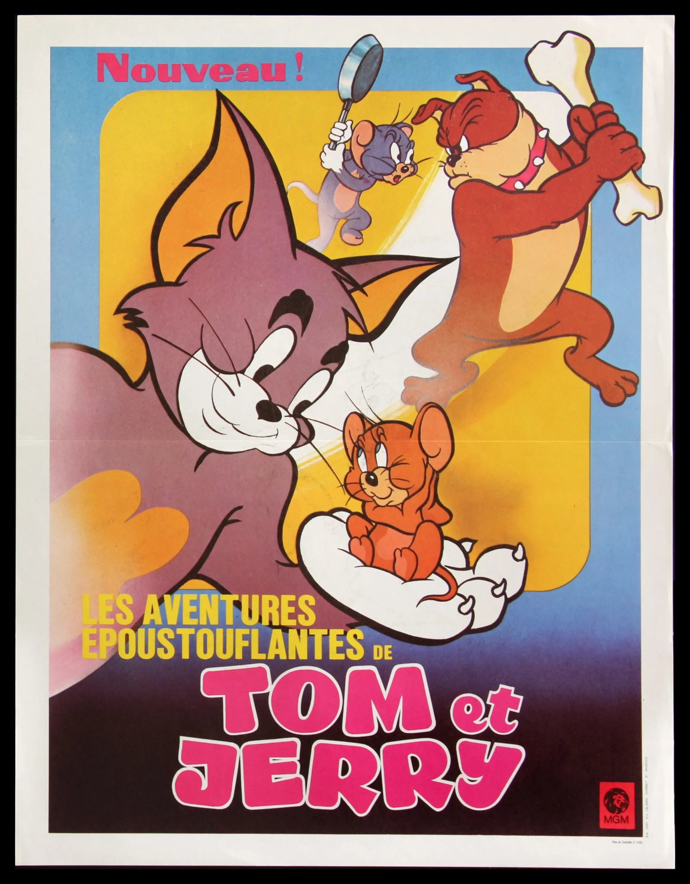 Breathtaking Adventures of Tom &amp; Jerry (1974) original movie poster for sale at Originalfilmart