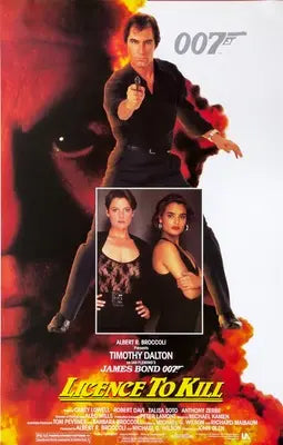 Licence to Kill (1989) original movie poster for sale at Originalfilmart