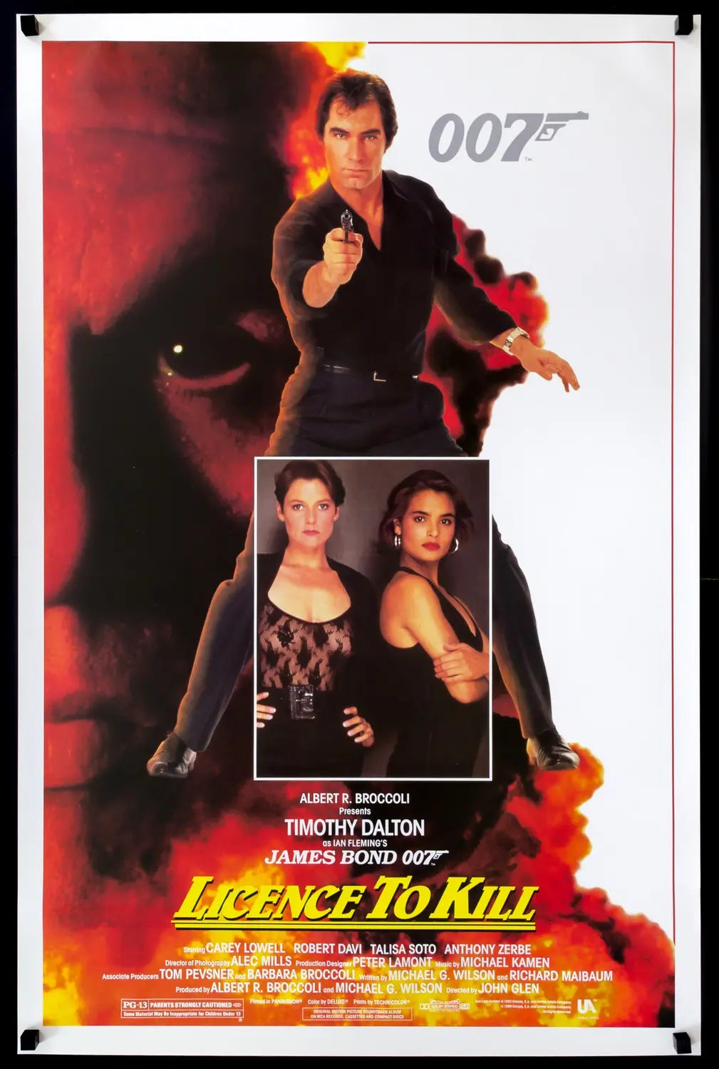 Licence to Kill (1989) original movie poster for sale at Originalfilmart