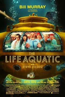 Life Aquatic with Steve Zissou (2004) original movie poster for sale at Originalfilmart