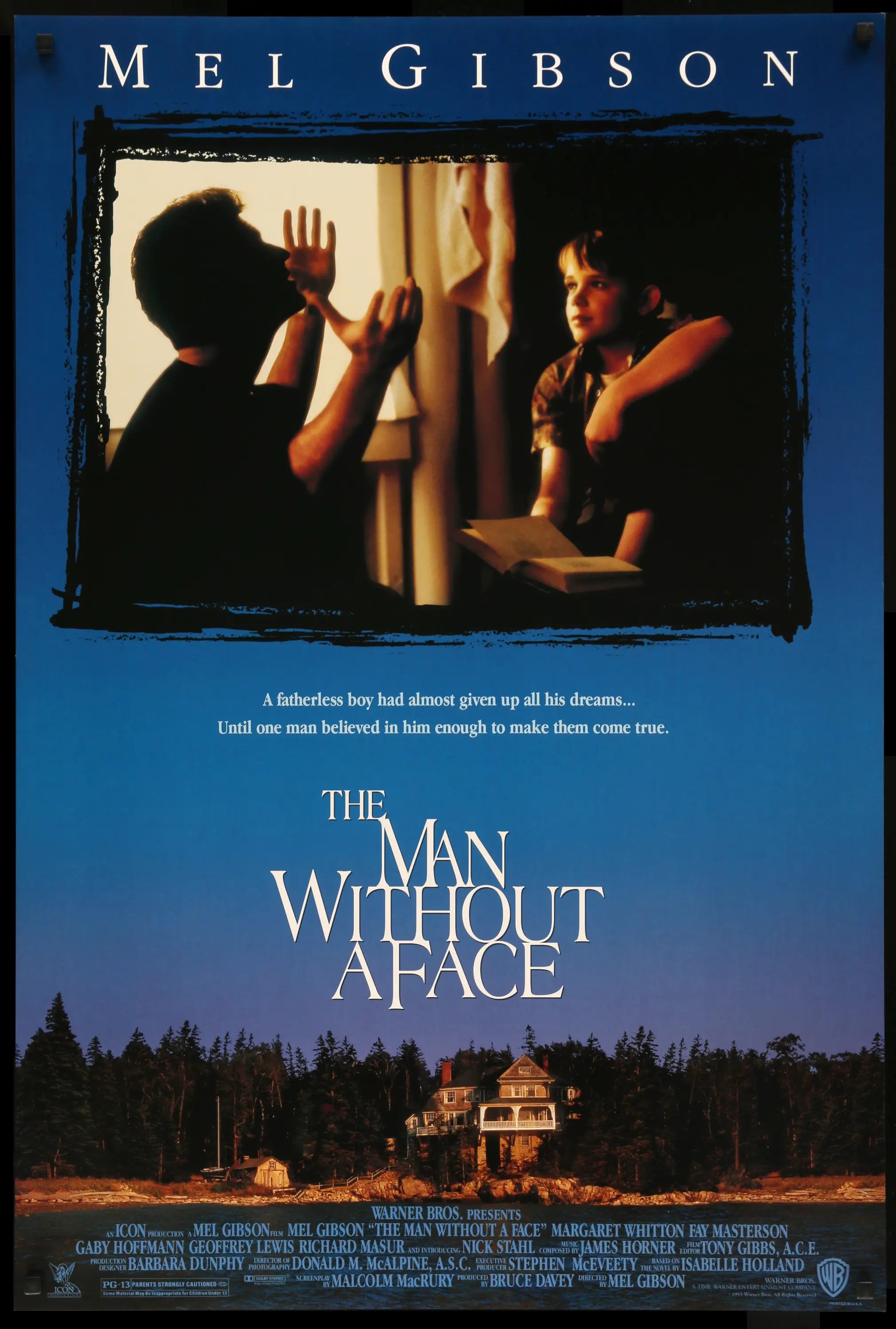 Man Without a Face (1993) original movie poster for sale at Originalfilmart