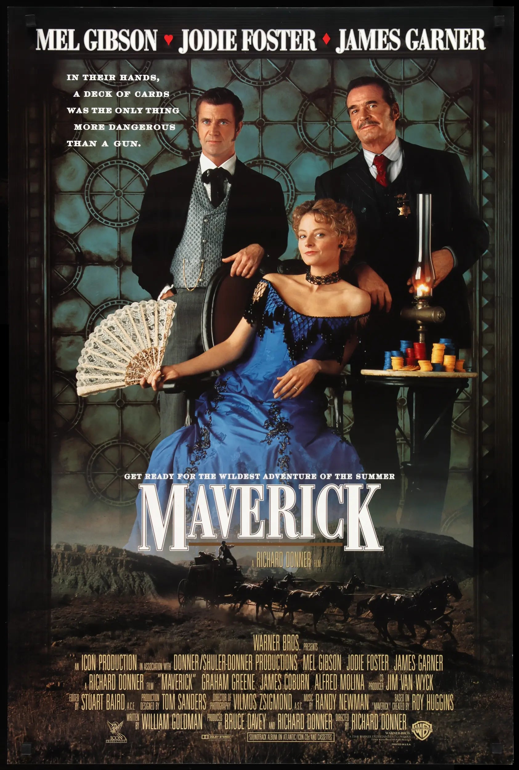 Maverick (1994) original movie poster for sale at Originalfilmart