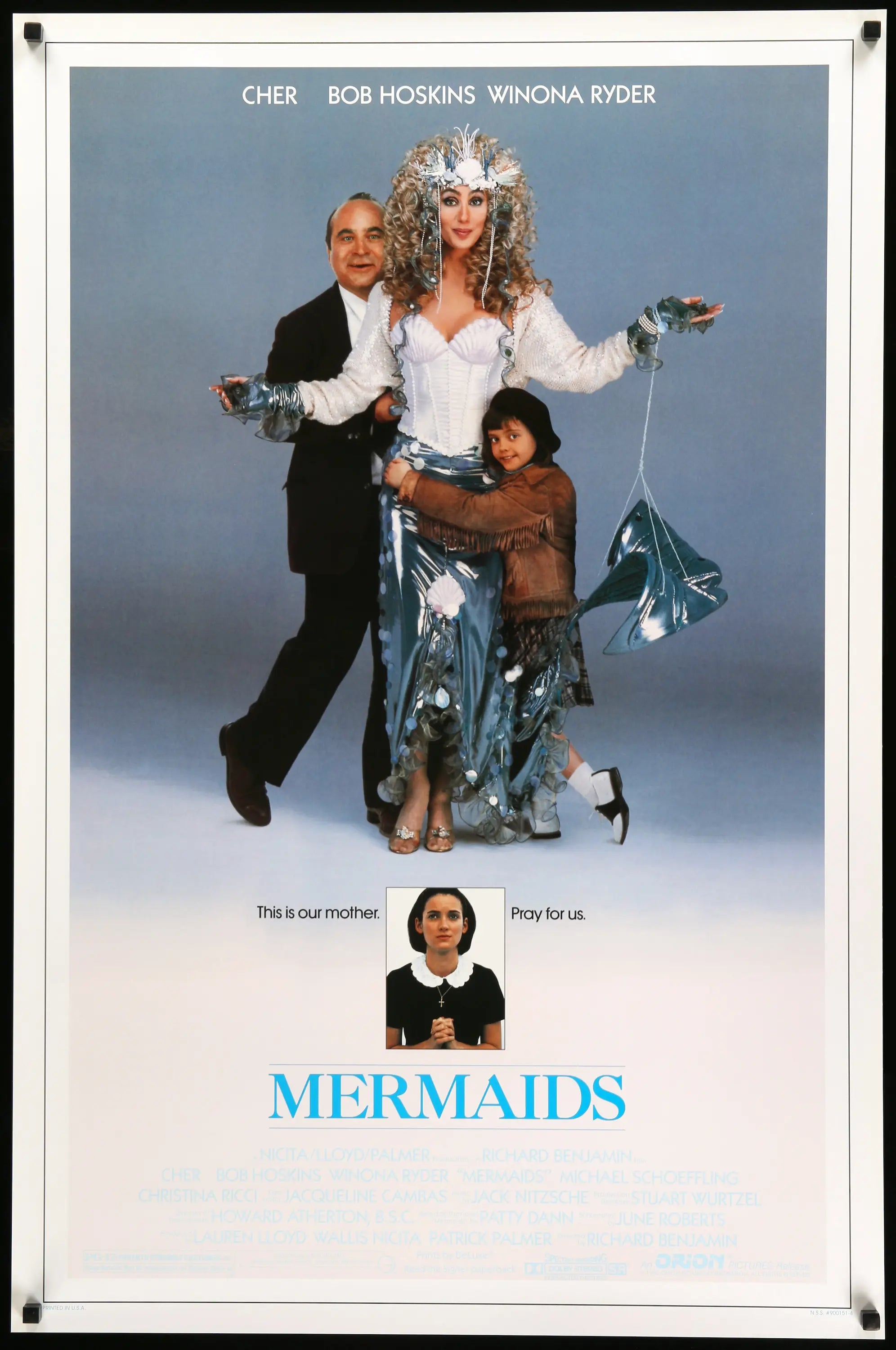 Mermaids (1990) original movie poster for sale at Originalfilmart