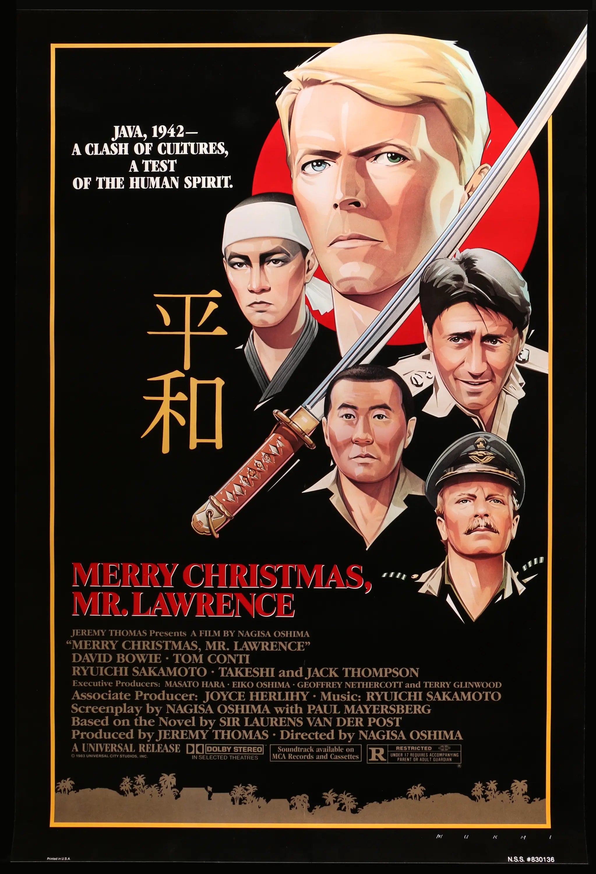 Merry Christmas, Mr. Lawrence (1983) original movie poster for sale at Originalfilmart
