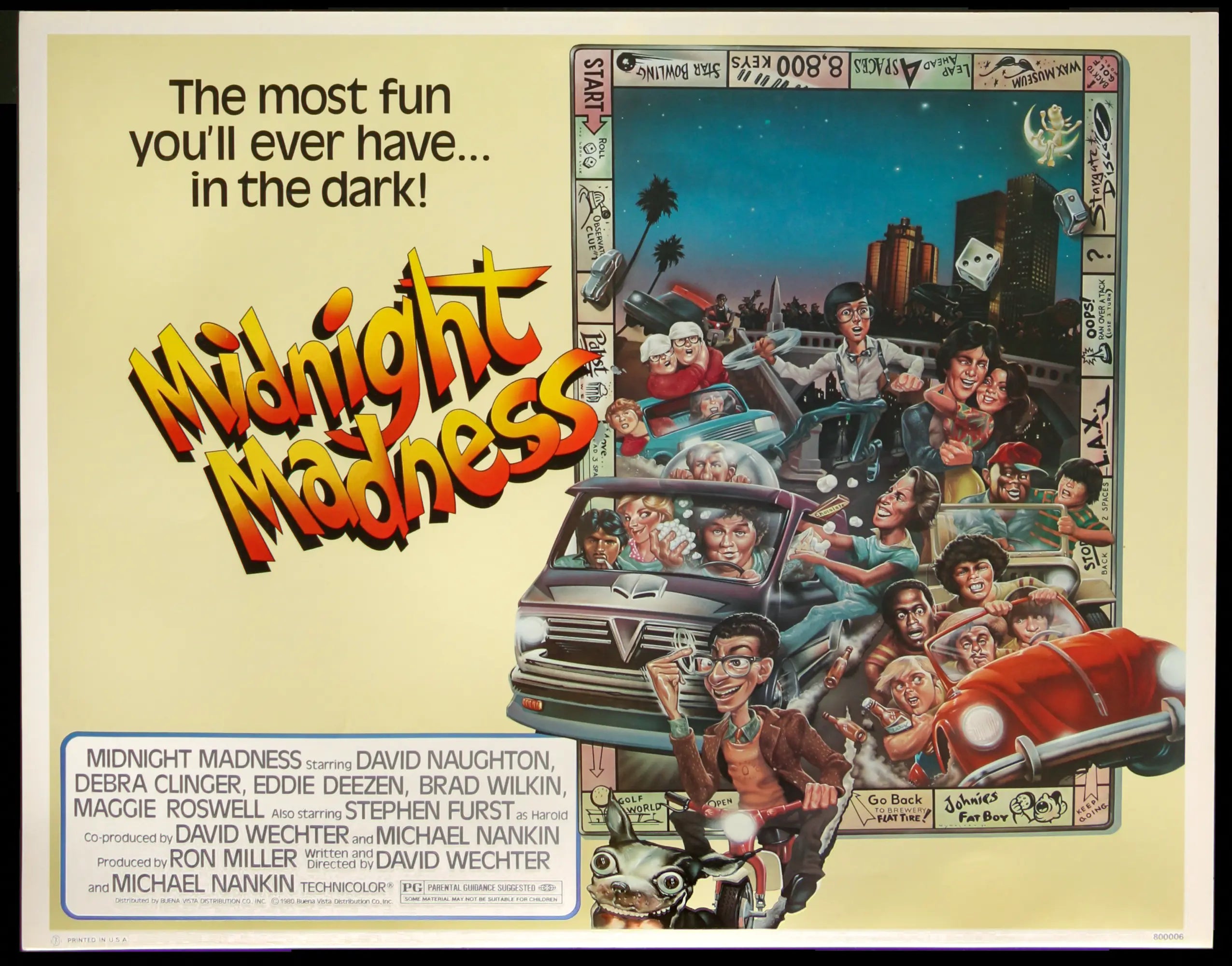 Midnight Madness (1980) original movie poster for sale at Originalfilmart