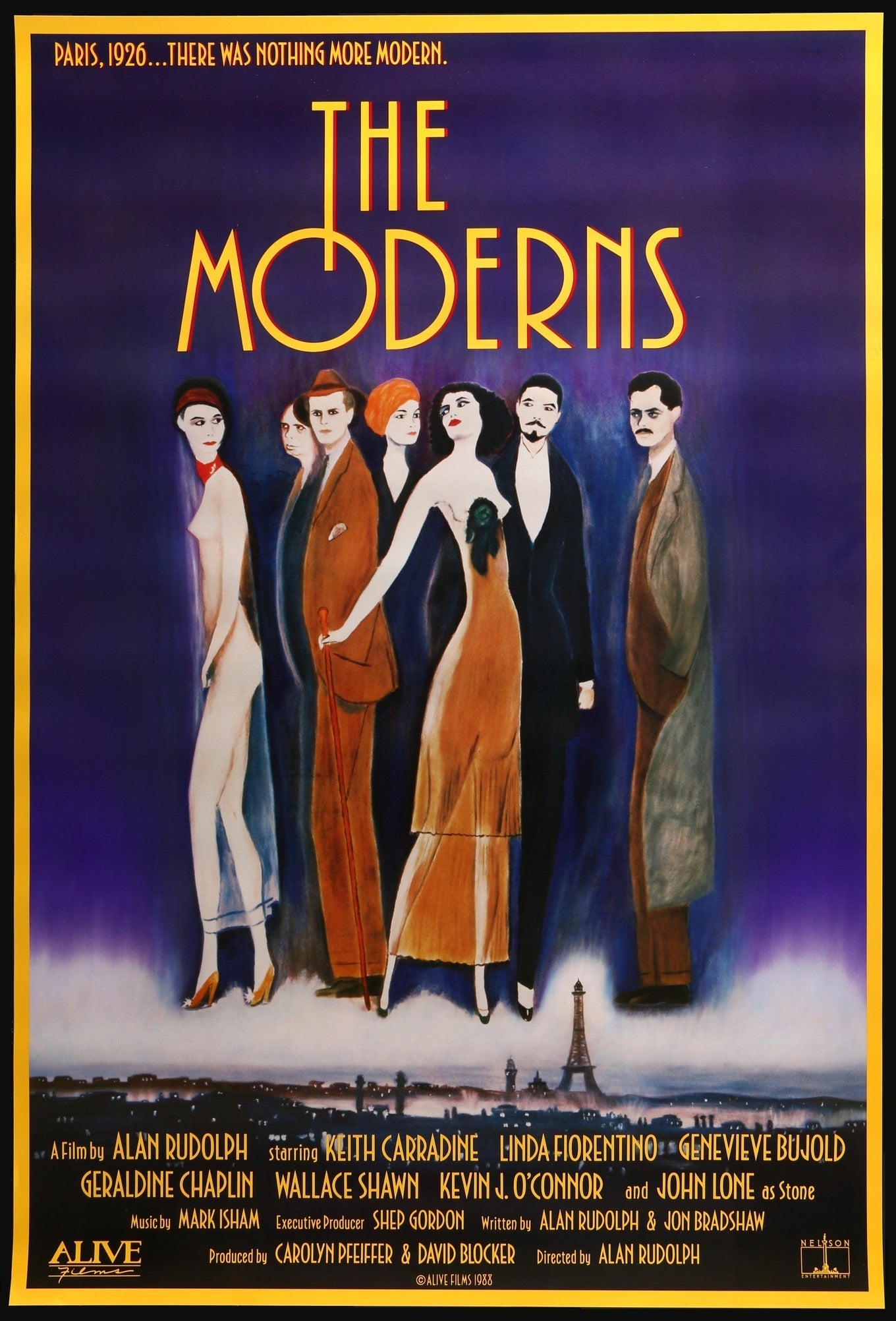 Moderns (1988) original movie poster for sale at Originalfilmart