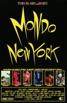 Mondo New York (1988) (Copy) original movie poster for sale at Originalfilmart
