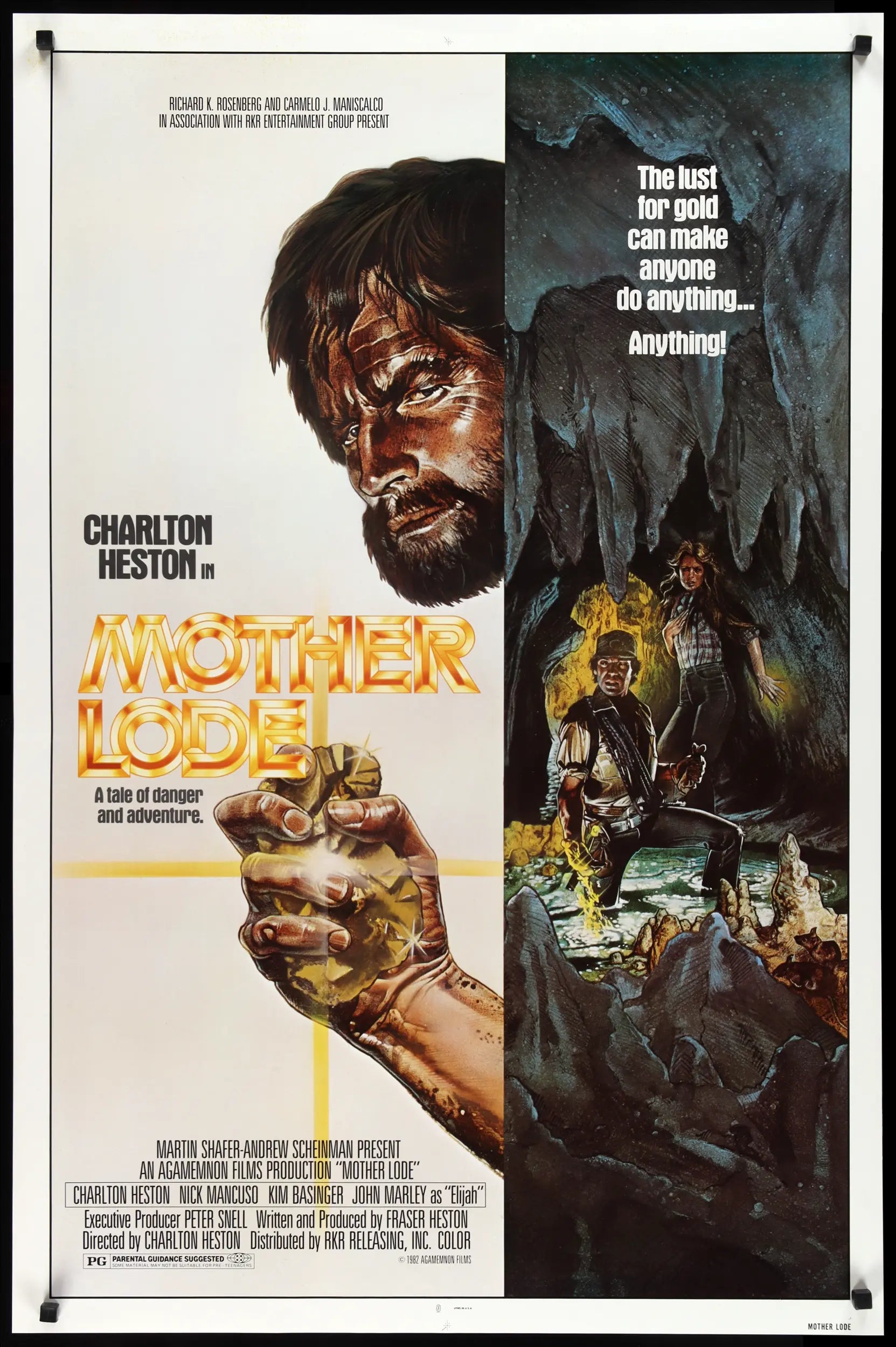 Mother Lode (1982) original movie poster for sale at Originalfilmart