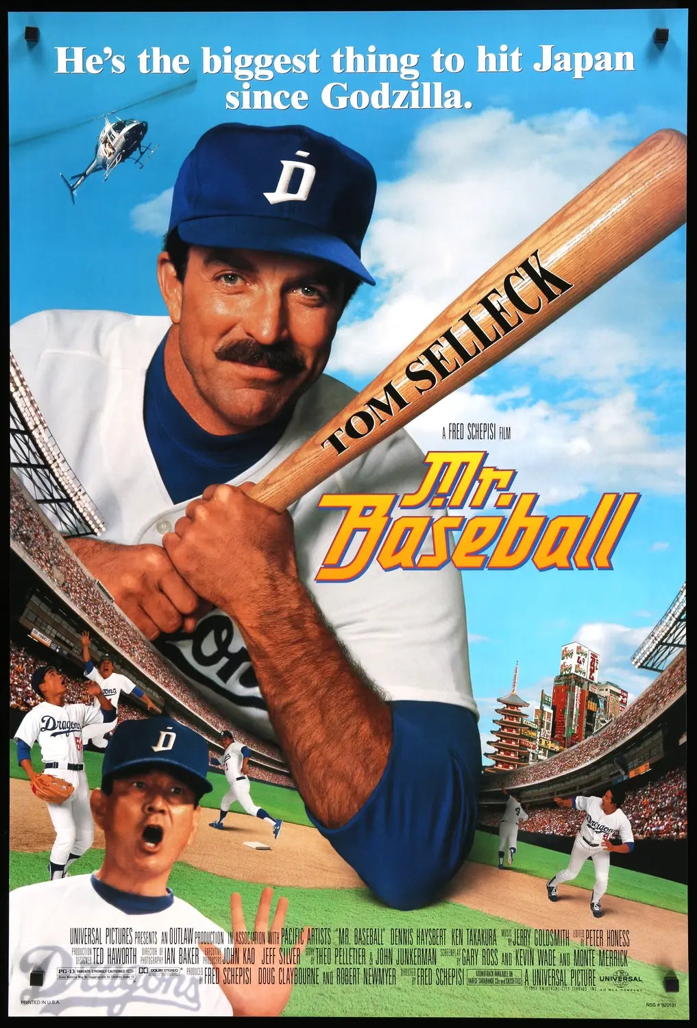 Mr. Baseball (1992) original movie poster for sale at Originalfilmart