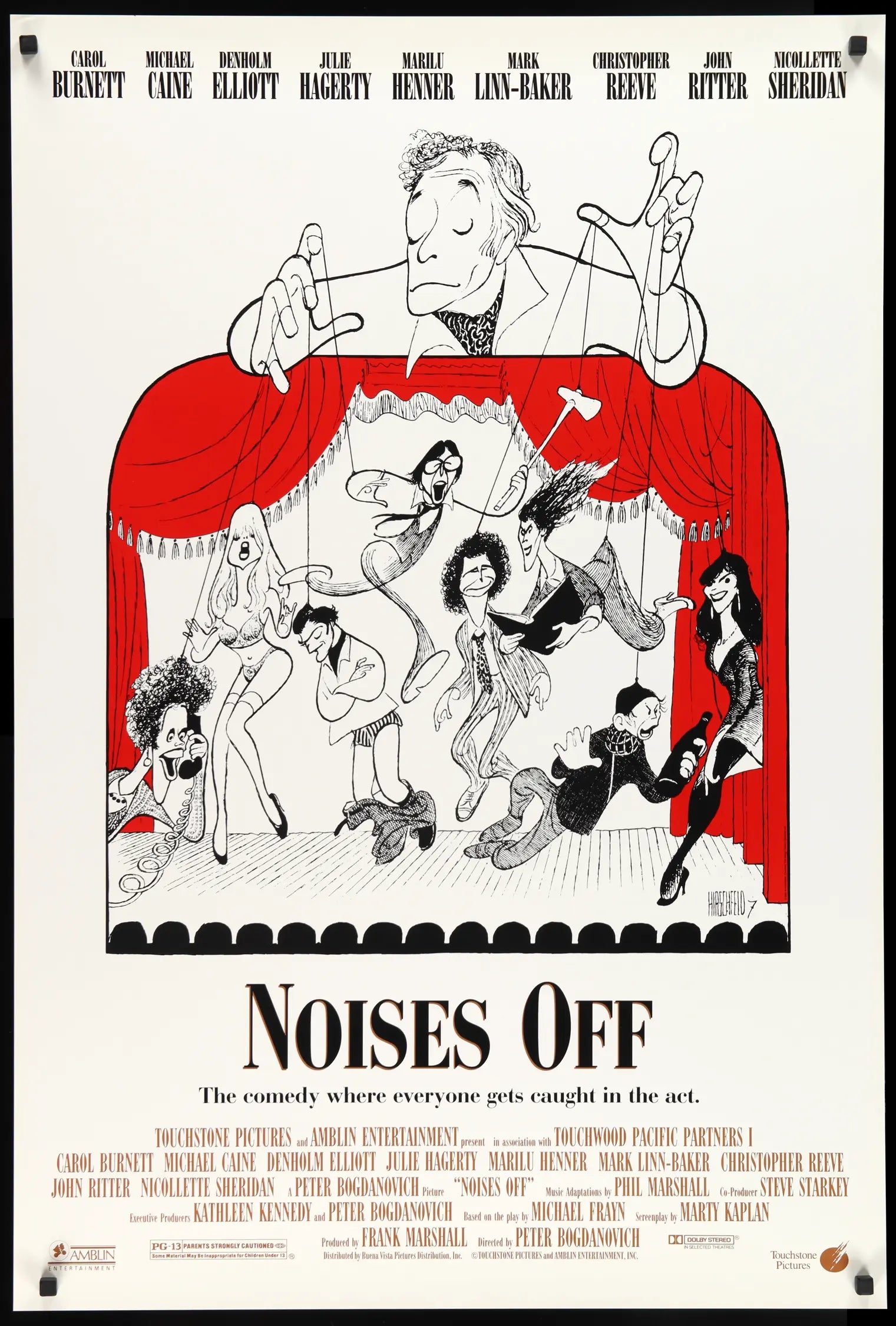 Noises Off (1992) original movie poster for sale at Originalfilmart