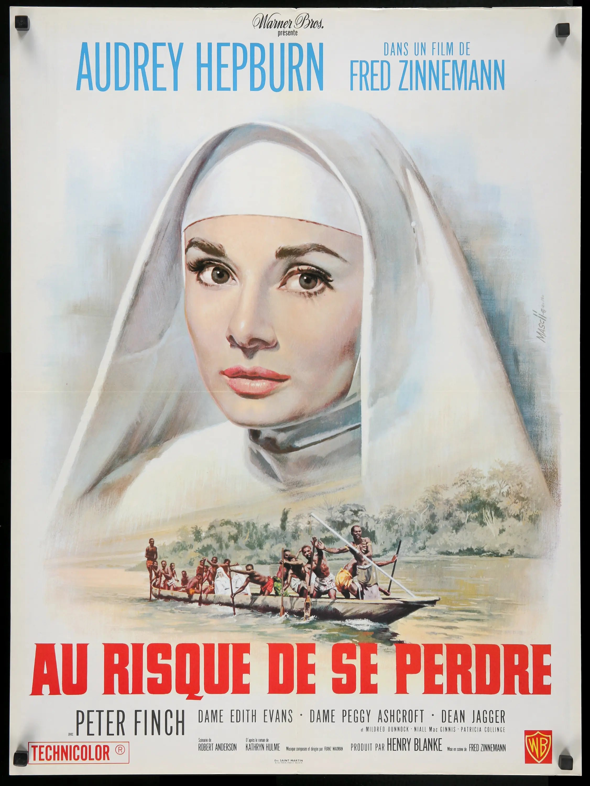 Nun's Story (1959) original movie poster for sale at Originalfilmart