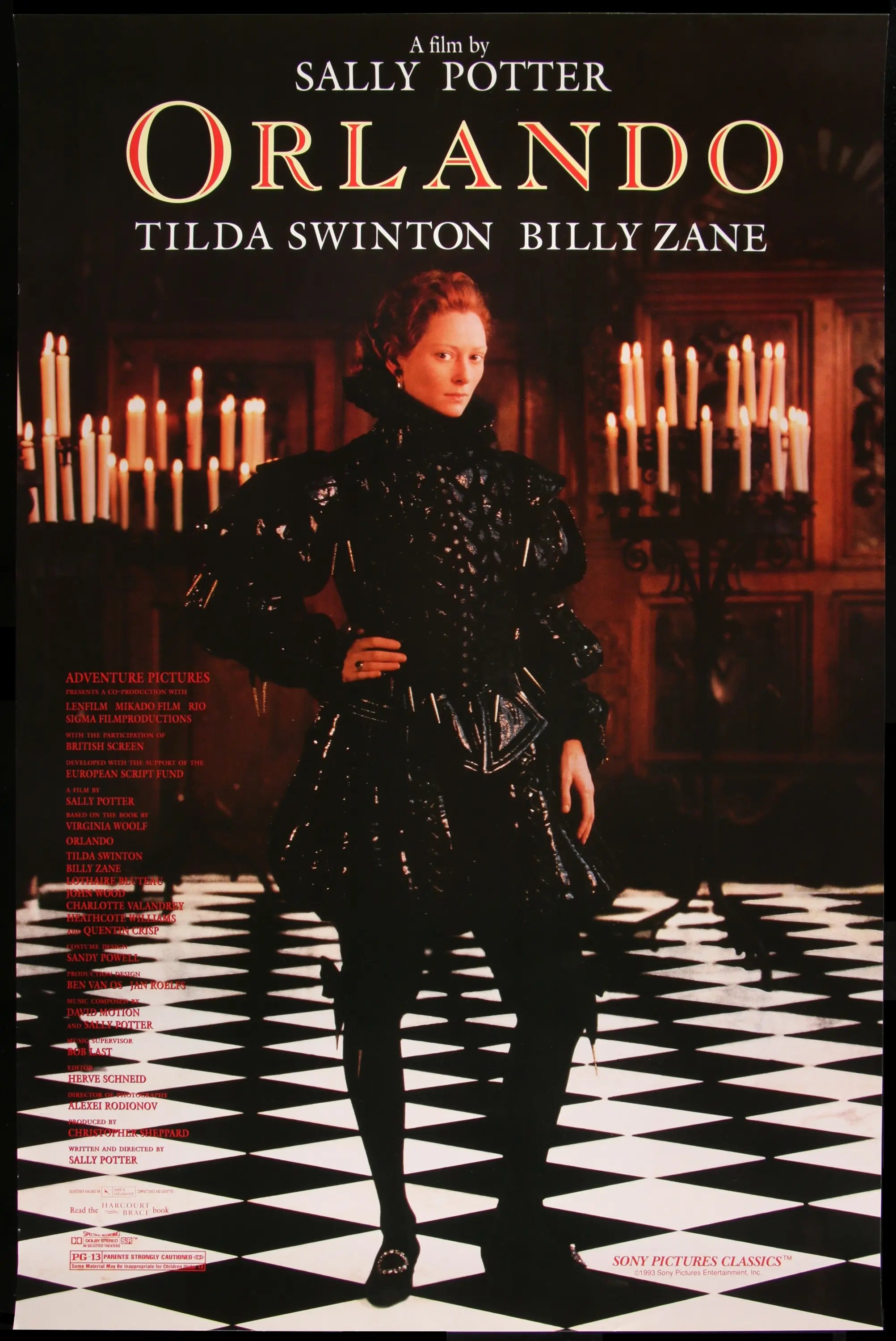 Orlando (1992) original movie poster for sale at Originalfilmart