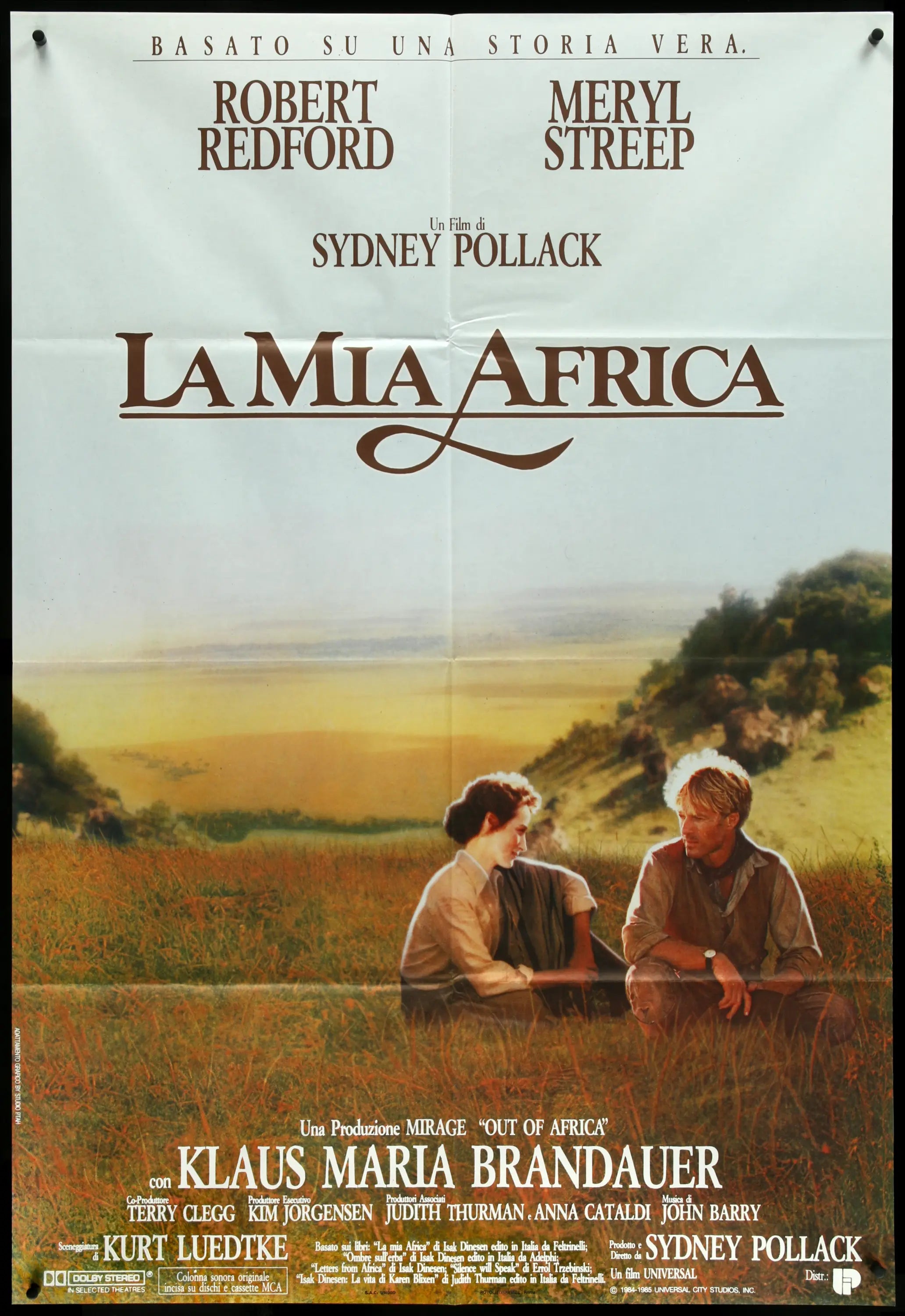 Out of Africa (1985) original movie poster for sale at Originalfilmart