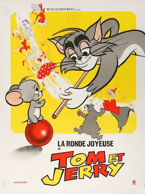 La Ronde Joyeuse de Tom Et Jerry (1970) original movie poster for sale at Originalfilmart