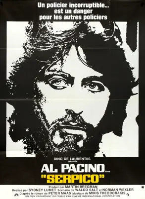 Serpico (1974) original movie poster for sale at Originalfilmart